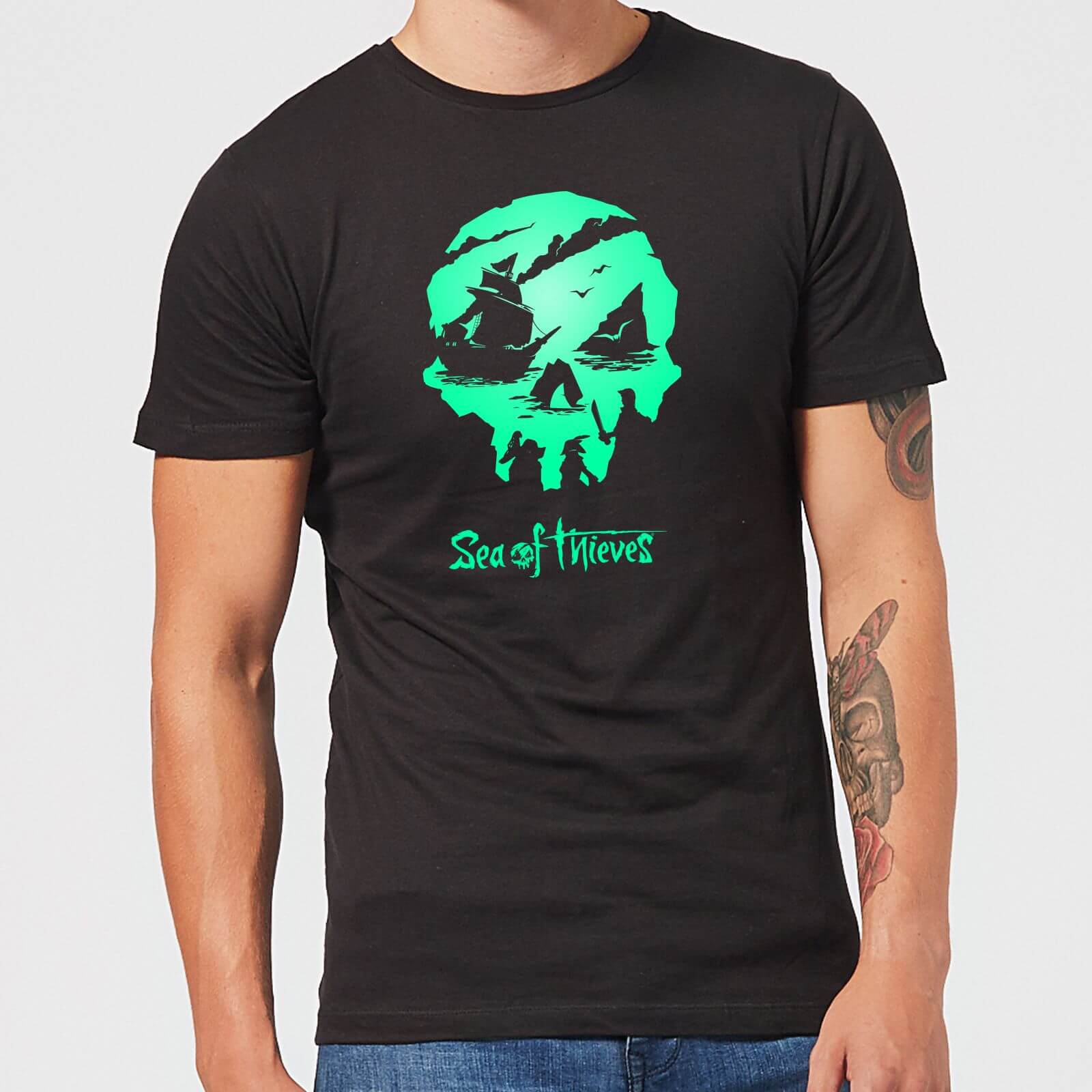 

Sea Of Thieves 2nd Anniversary Logo Men's T-Shirt - Black - S