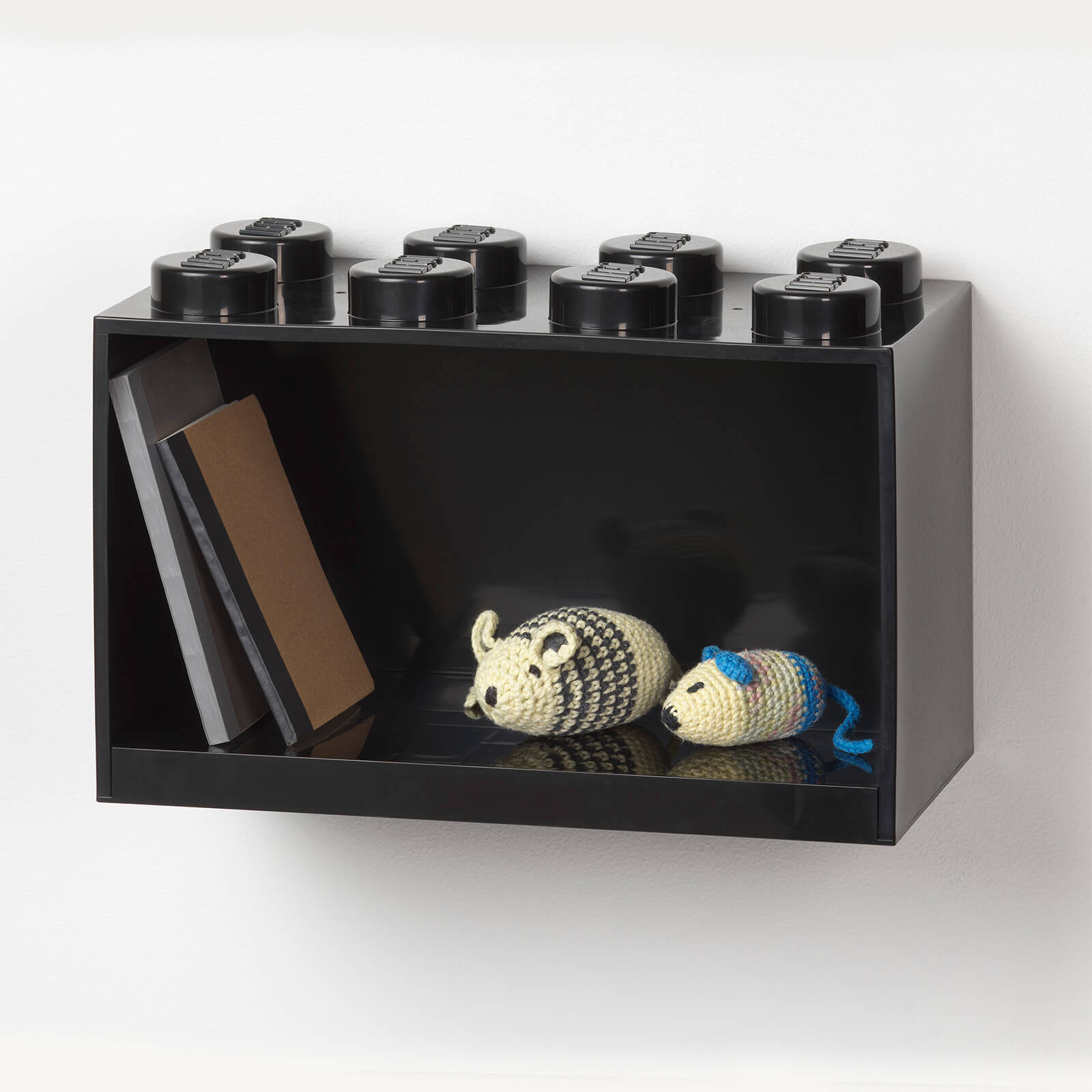 LEGO Storage Brick Shelf 8 - Black