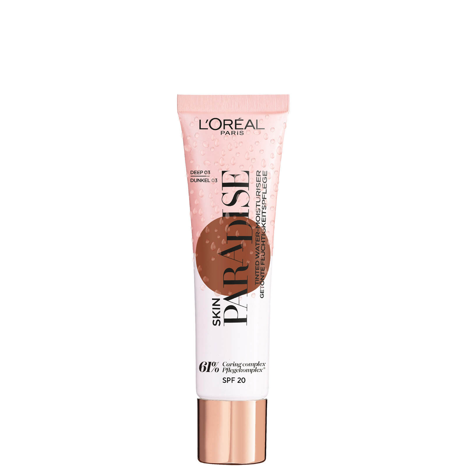 L'Oréal Paris Skin Paradise Tinted Moisturiser SPF20 30ml (Various Shades) - Deep 03