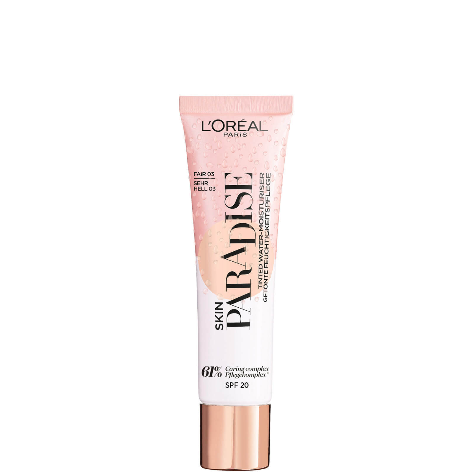 L'Oréal Paris Skin Paradise Tinted Moisturiser SPF20 30ml (Various Shades) - Fair 03