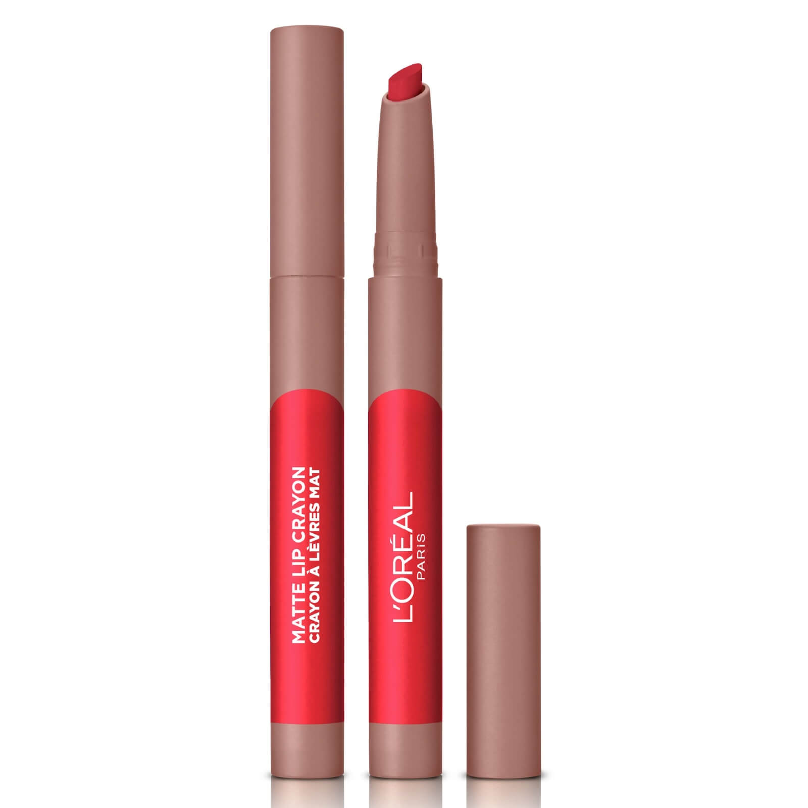 L'Oréal Paris Infallible Very Matte Lip Crayon (Various Shades) - #7F0210||4 111  A little Chilli
