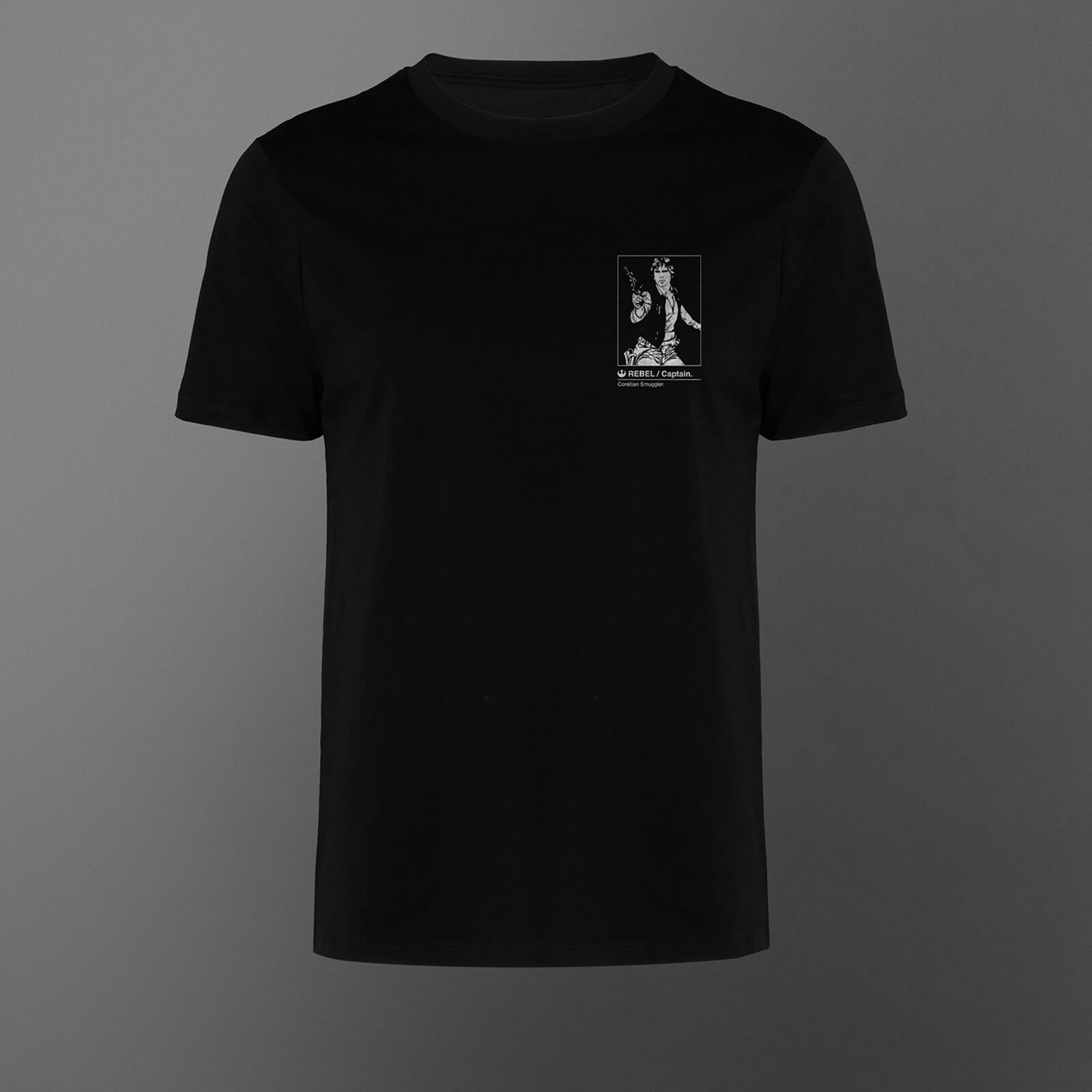 Star Wars Han Solo Unisex T-Shirt - Black - XS - Black