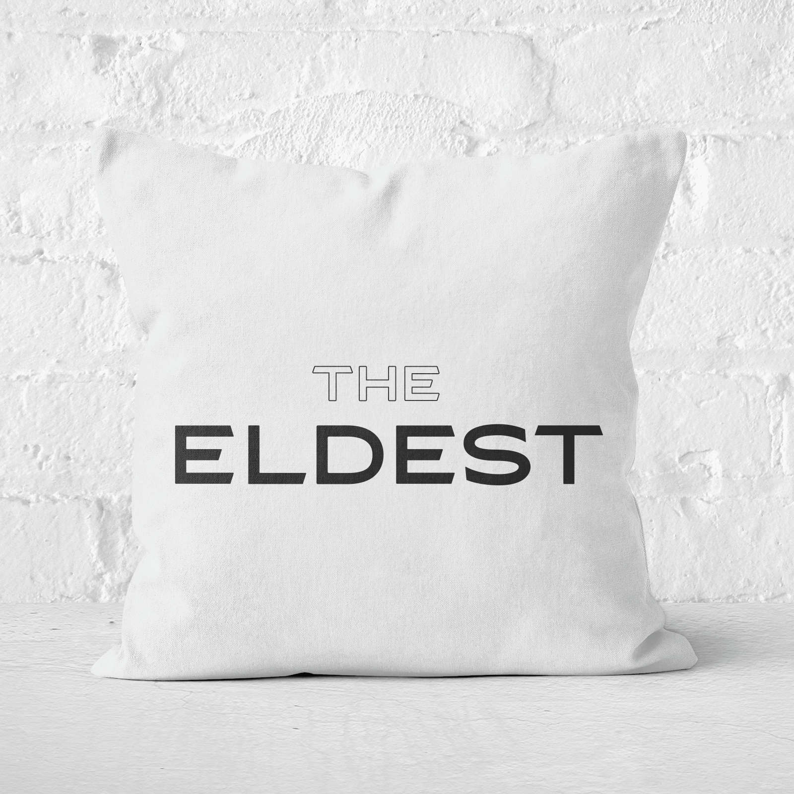 The Eldest Square Cushion - 60x60cm - Soft Touch