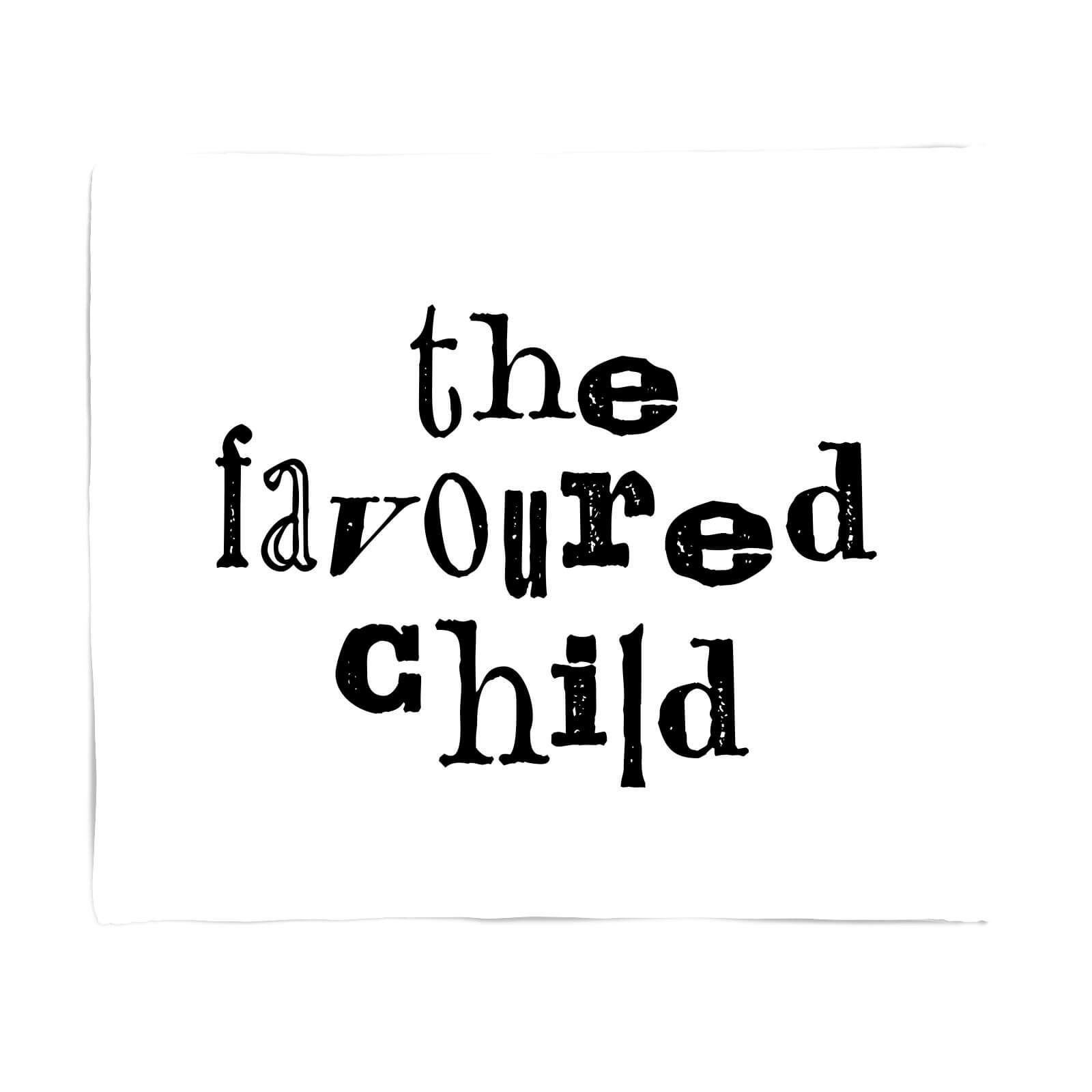 The Favoured Child Fleece Blanket