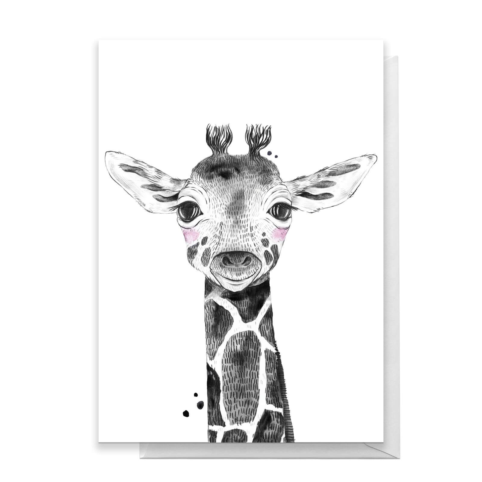 Giraffe Greetings Card - Standard Card