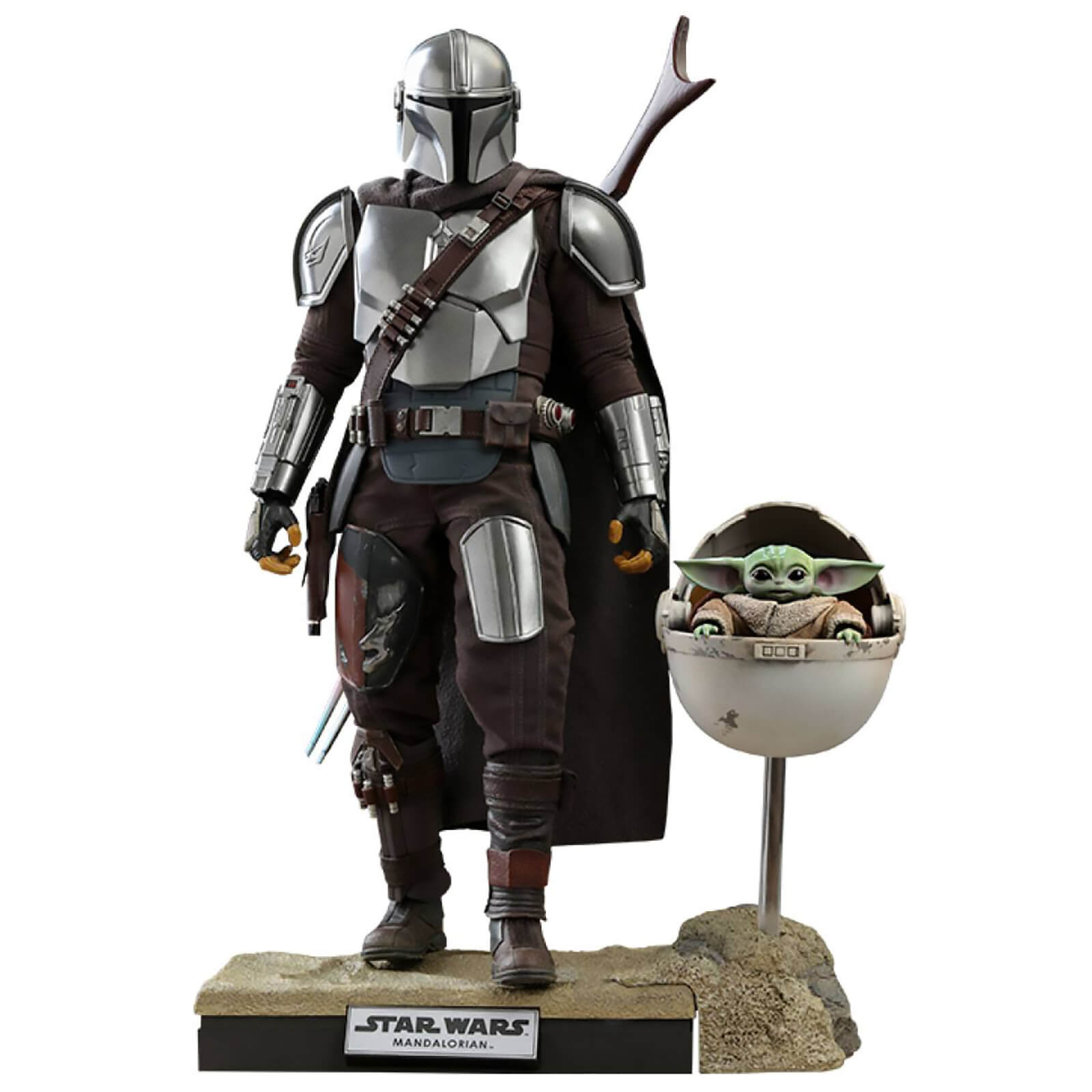Click to view product details and reviews for Hot Toys Star Wars The Mandalorian Action Figure 2 Pack 1 6 The Mandalorian The Child Deluxe 30 Cm.