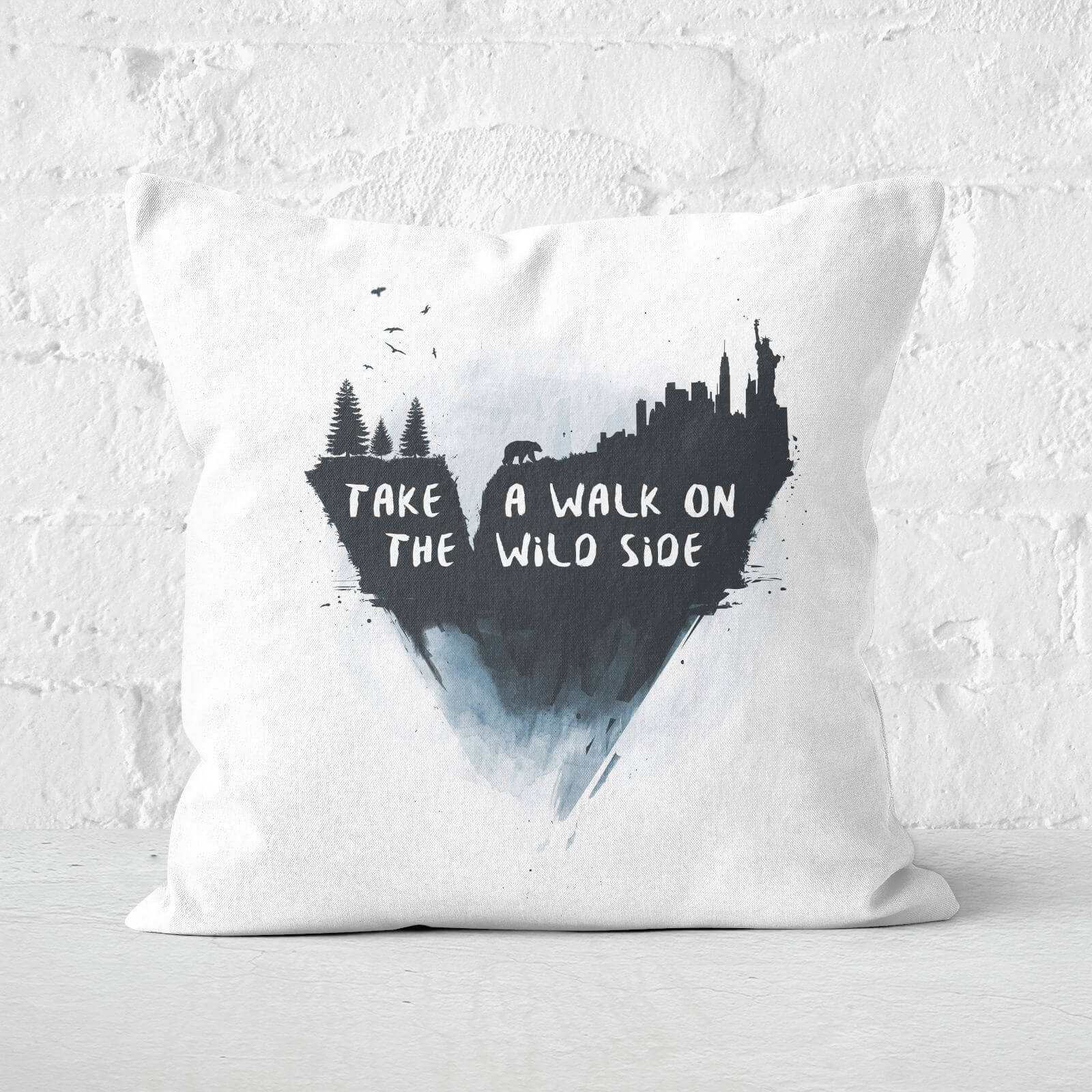 Walk On The Wild Side Cushion Square Cushion - 60x60cm - Soft Touch