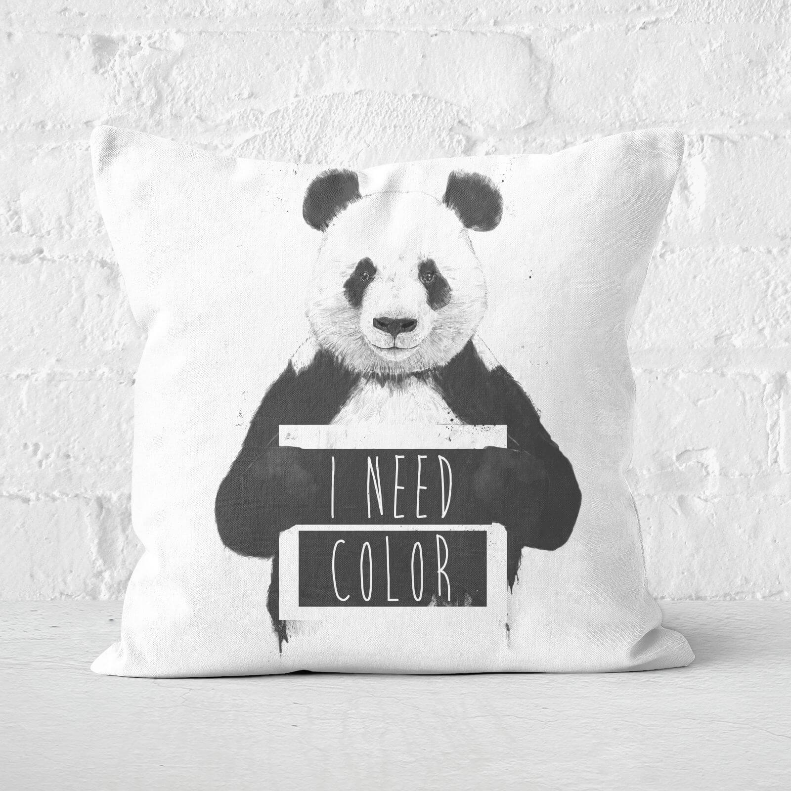 I Need Color Cushion Square Cushion - 50x50cm - Soft Touch