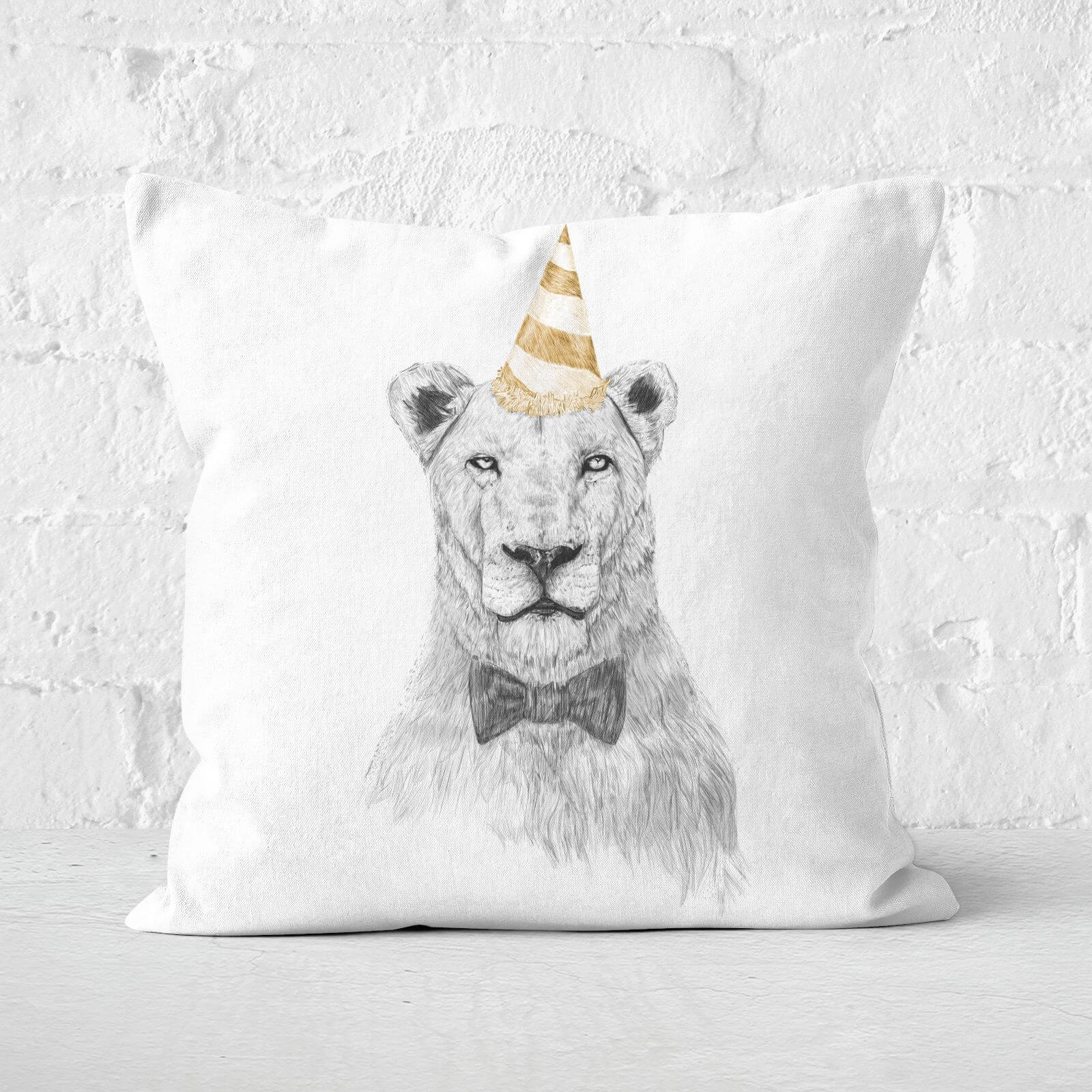 Get The Party Started Cushion Square Cushion - 60x60cm - Soft Touch