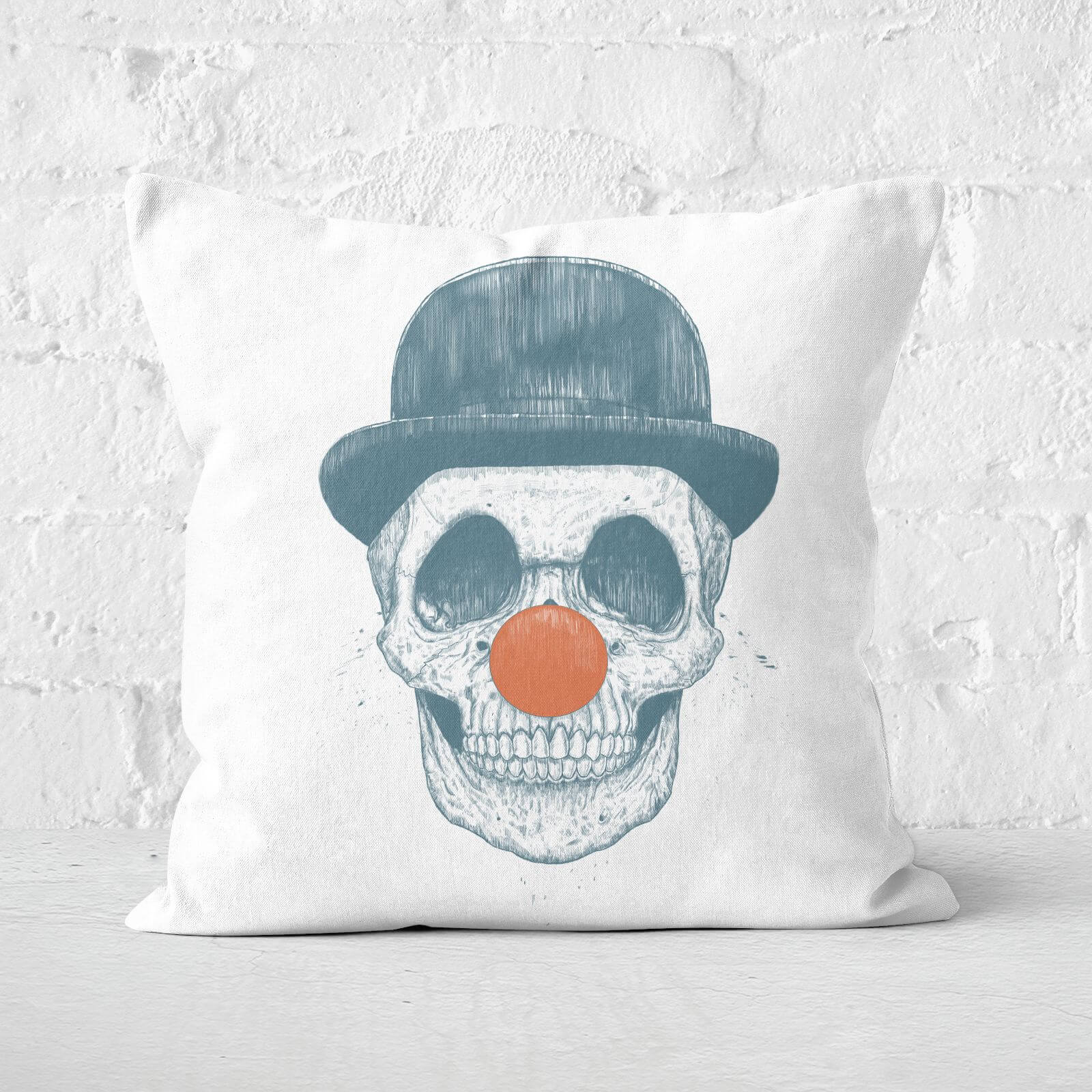 Dead Clown Cushion Square Cushion - 60x60cm - Soft Touch