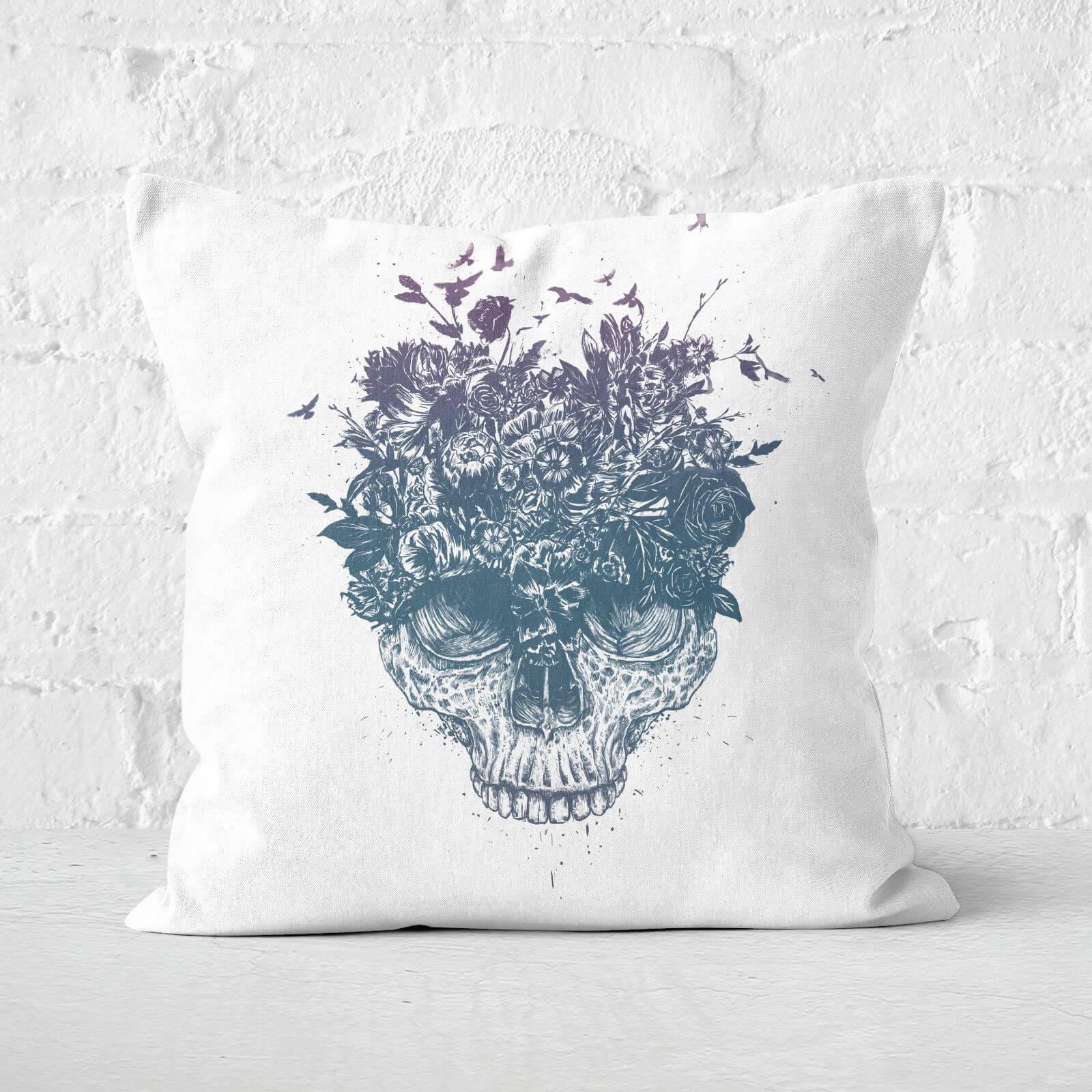 My Head Is A Jungle Cushion Square Cushion - 60x60cm - Soft Touch