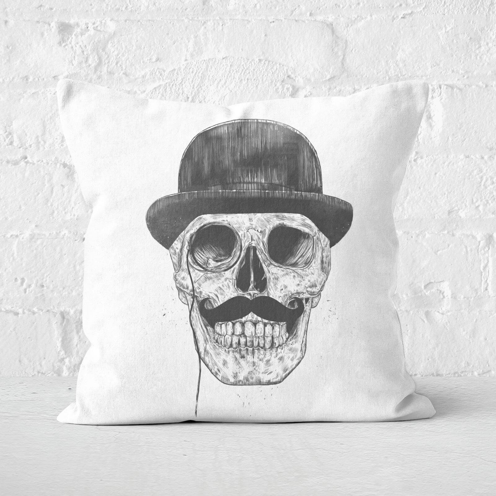 Gentlemen Never Die Cushion Square Cushion - 50x50cm - Soft Touch
