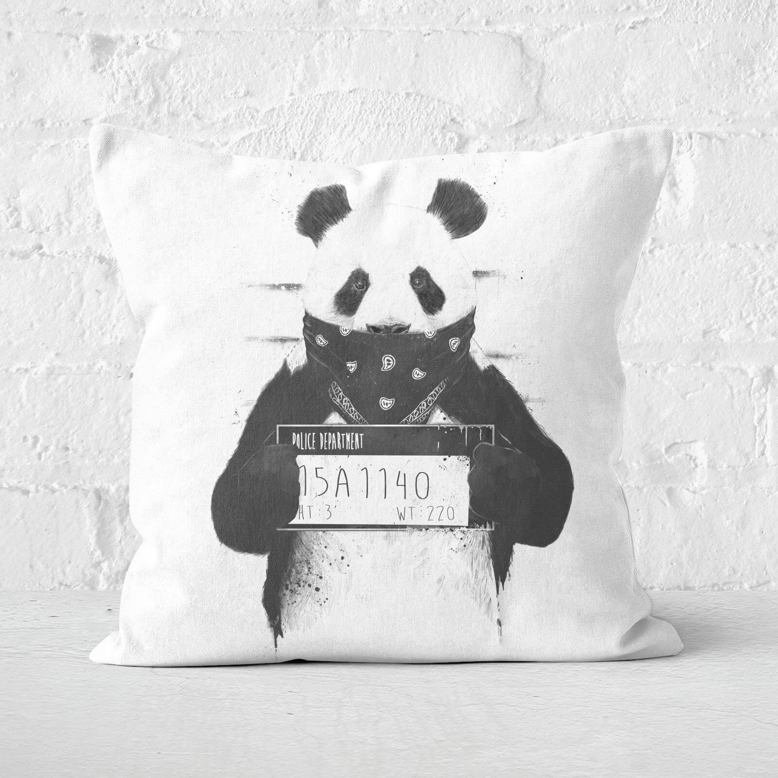 Bad Panda Cushion Square Cushion - 60x60cm - Soft Touch