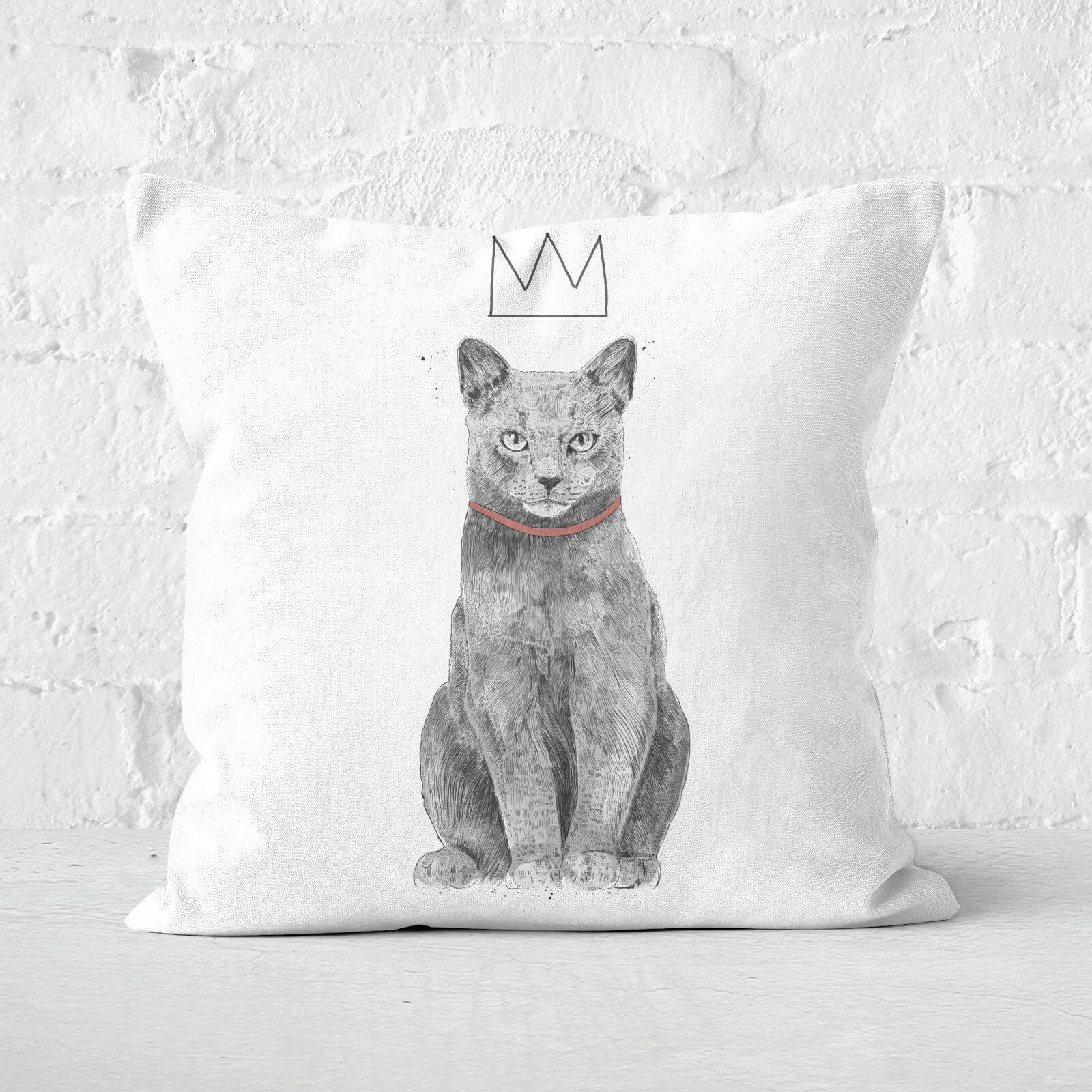 King Of Everything Cushion Square Cushion - 60x60cm - Soft Touch