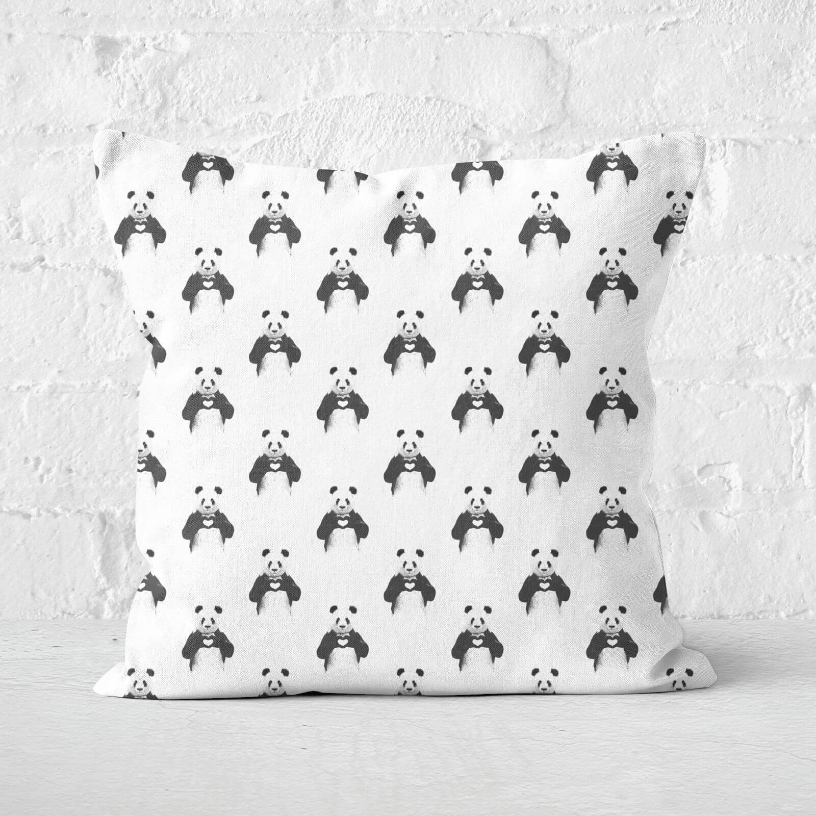 All You Need Is Love Pattern Cushion Square Cushion - 50x50cm - Soft Touch