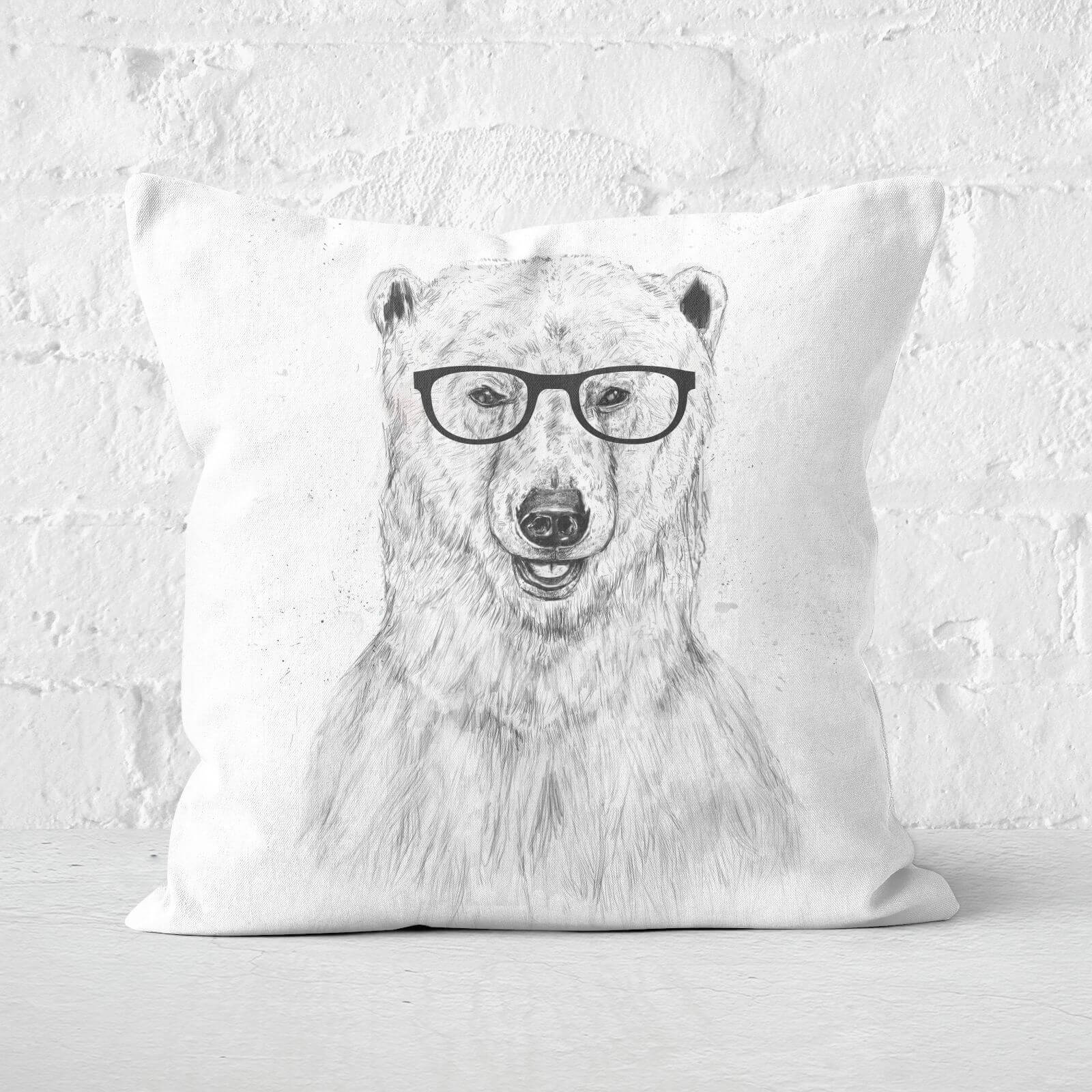 Geek Bear Cushion Square Cushion - 60x60cm - Soft Touch