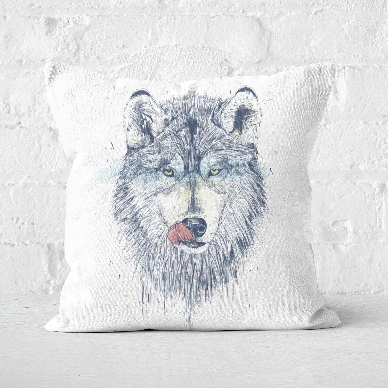 Dinner Time Cushion Square Cushion - 60x60cm - Soft Touch