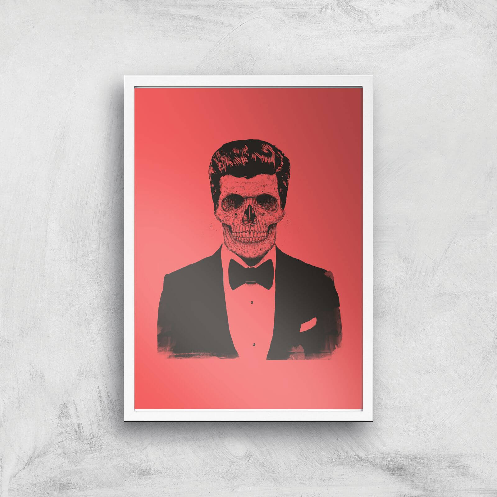 The Party Never Ends Prints Giclee Art Print - A2 - White Frame