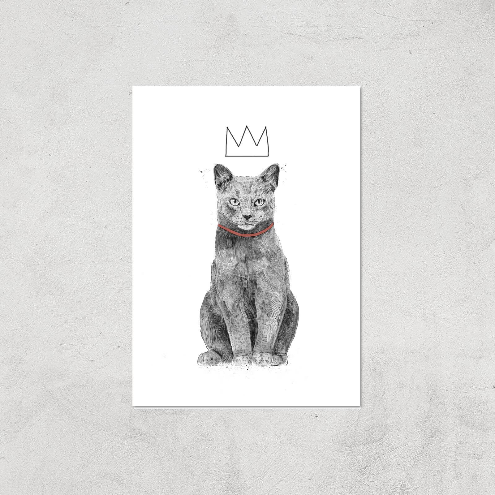 King Of Everything Print Giclee Art Print - A4 - Print Only