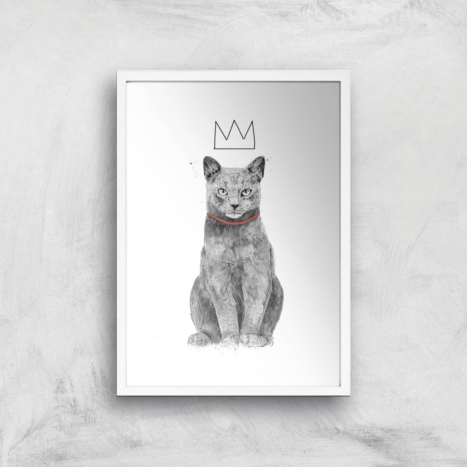 King Of Everything Print Giclee Art Print - A2 - White Frame