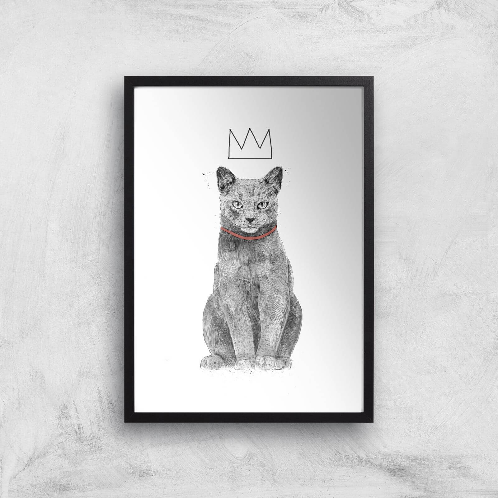 King Of Everything Print Giclee Art Print - A2 - Black Frame