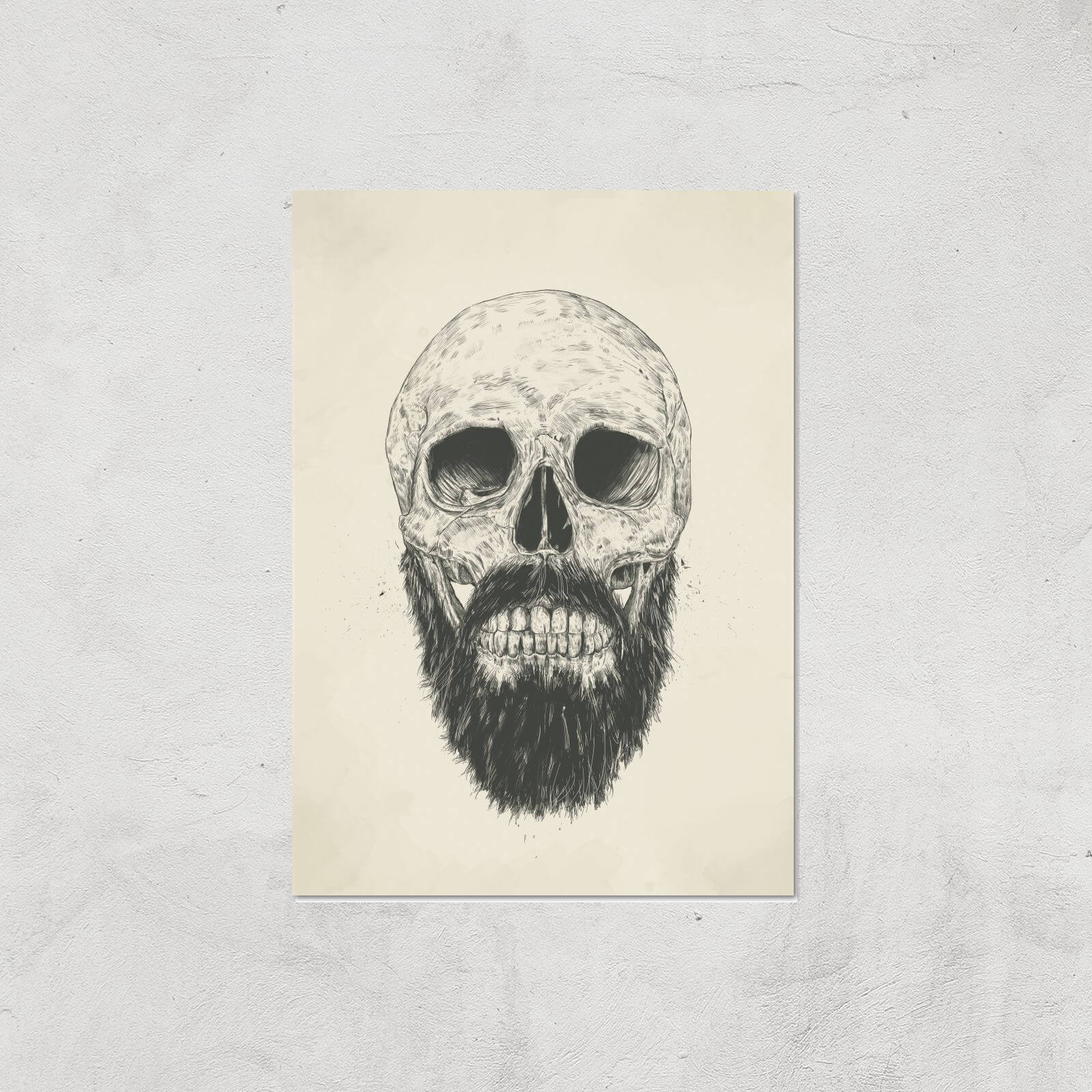 The Beard Is Not Dead Print Giclee Art Print - A4 - Print Only