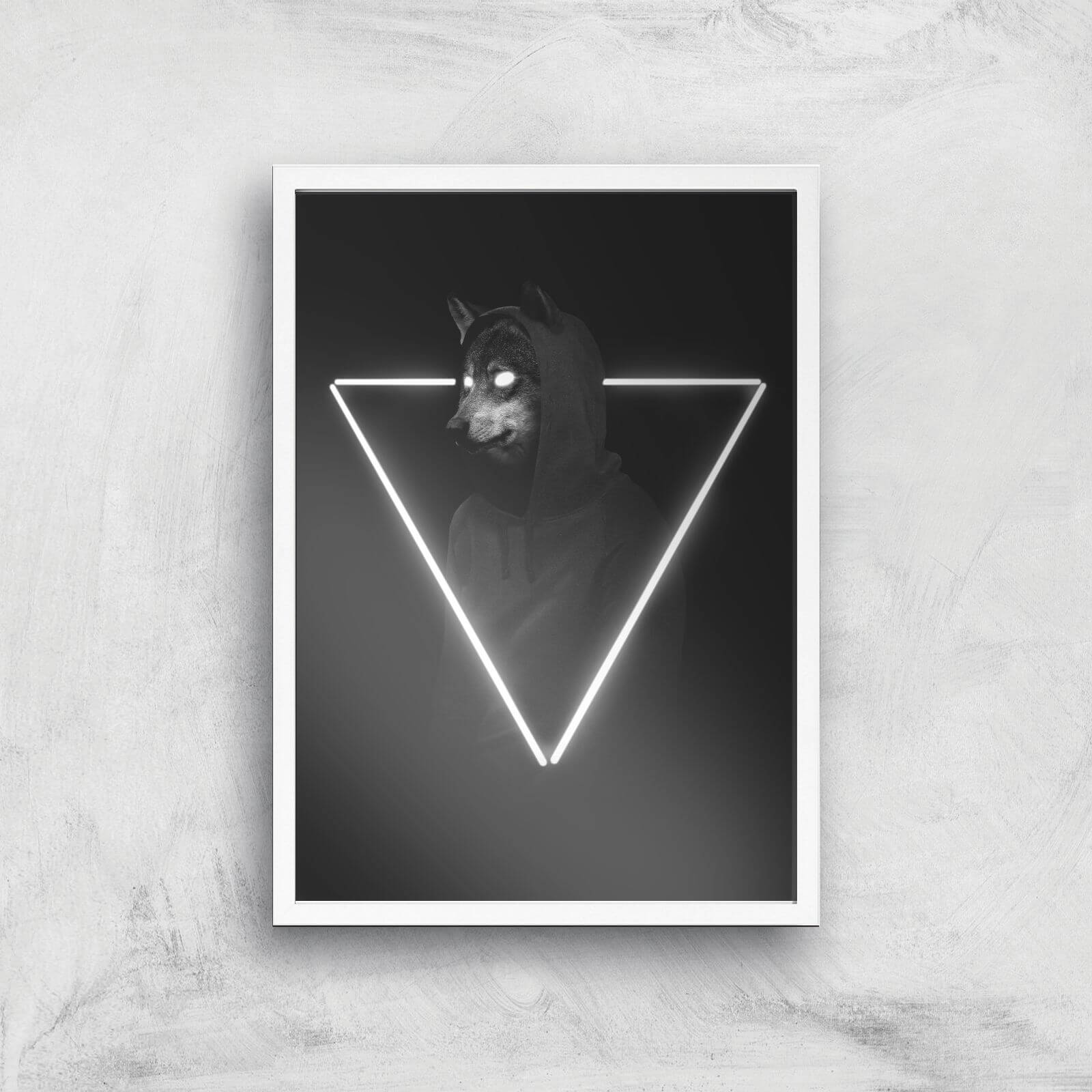 It's Me Inside Me Giclee Art Print - A3 - White Frame