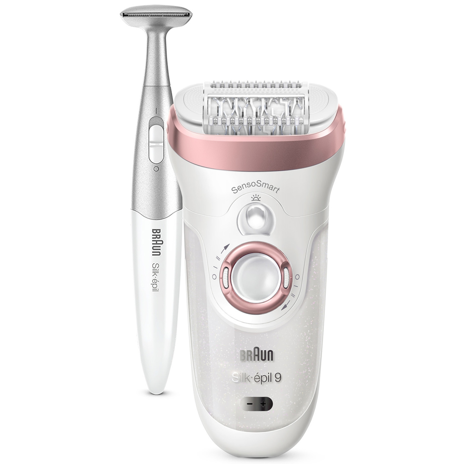 BRAUN SILK-ÉPIL 9 9/980 EPILATOR, WHITE/ROSE GOLD 