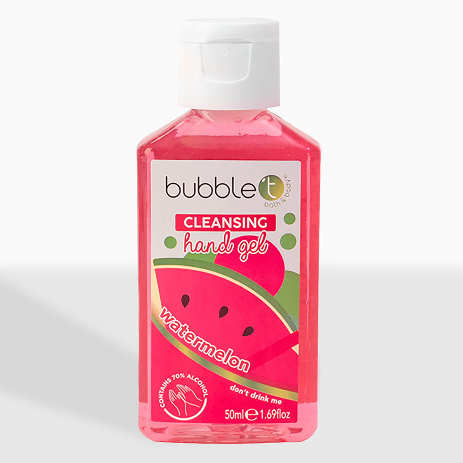 

Bubble T Hand Cleansing Gel - Watermelon 50ml