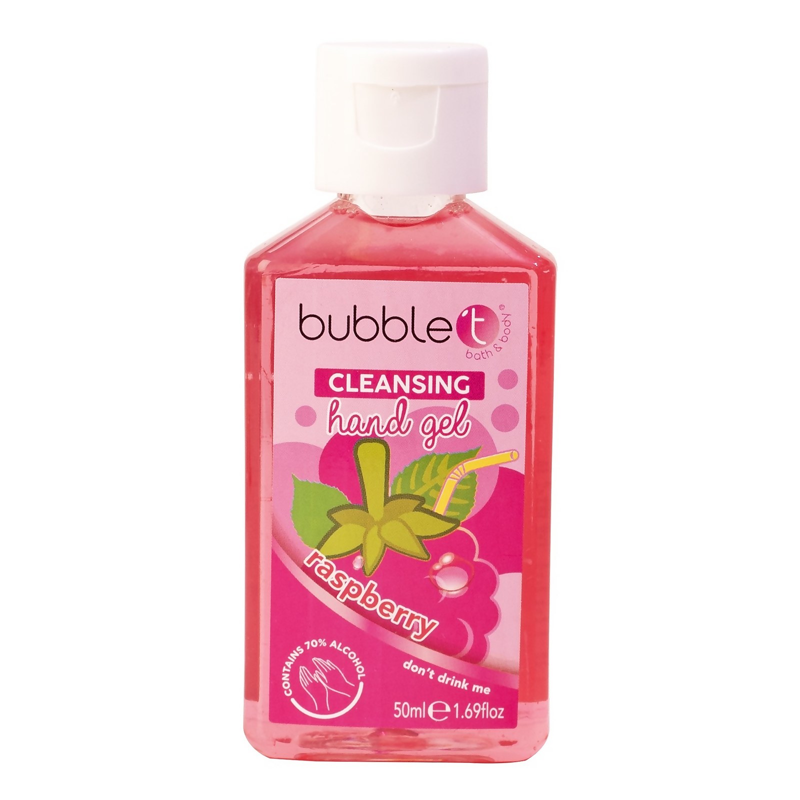 

Bubble T Hand Cleansing Gel - Raspberry 50ml