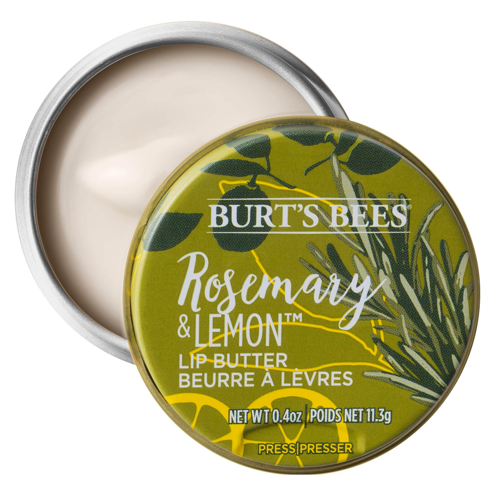 

Soin pour lèvres au romarin et au citron 11.3g