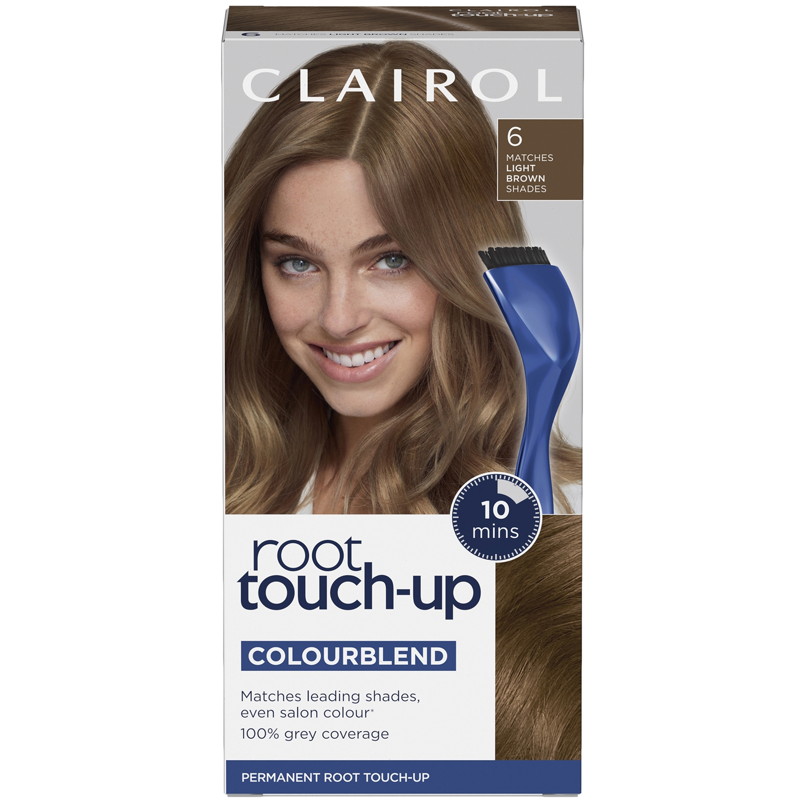 Shop Clairol Root Touch-up Permanent Hair Dye Long-lasting Intensifying Colour With Full Coverage 30ml (various S In 6 Light Brown