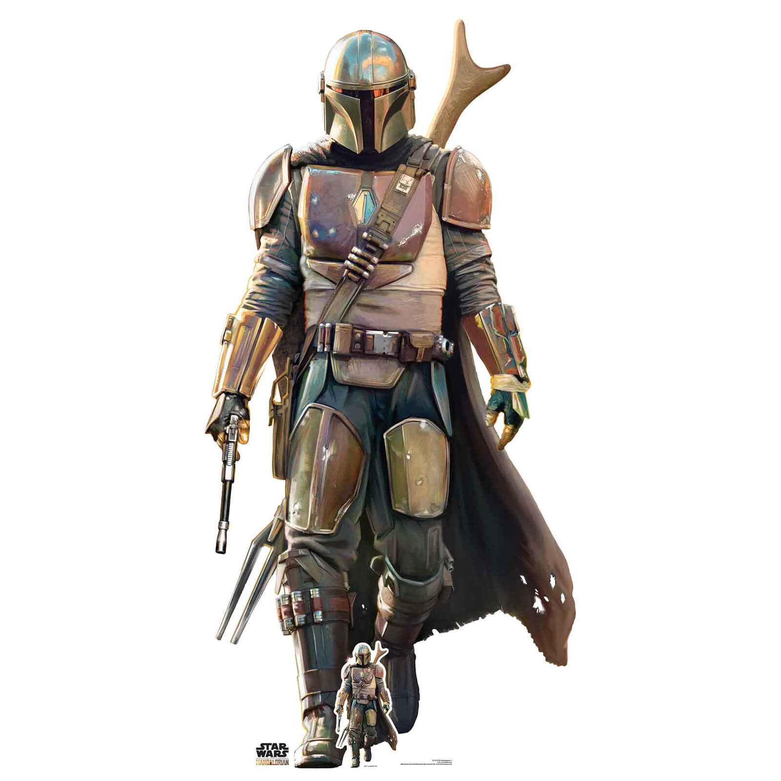 The Mandalorian - Lone Gunfighter Oversized Cardboard Cut Out