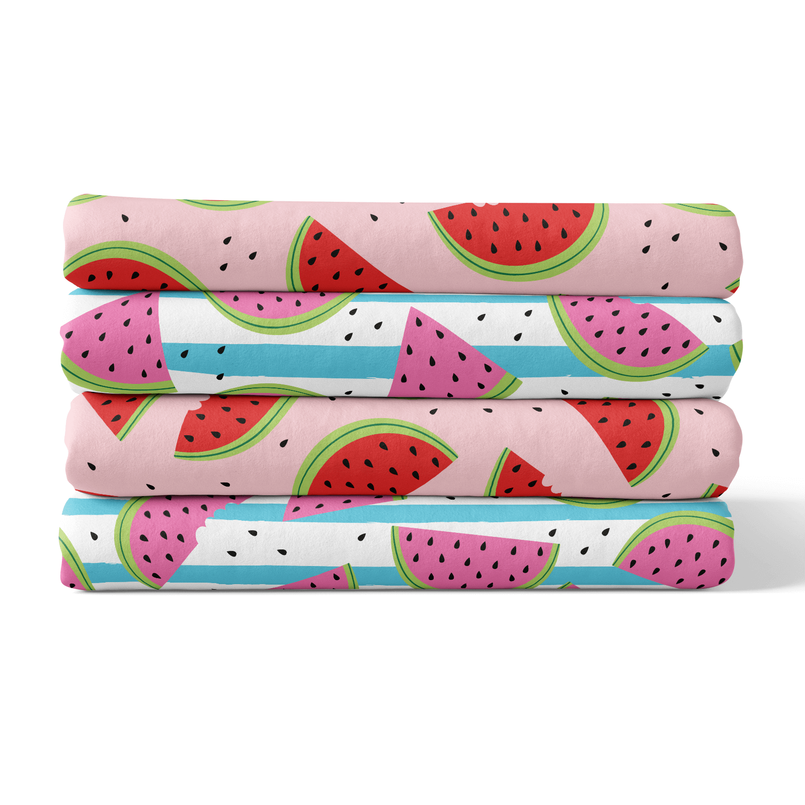 Melon 4 Pack Fabric Squares Bundle