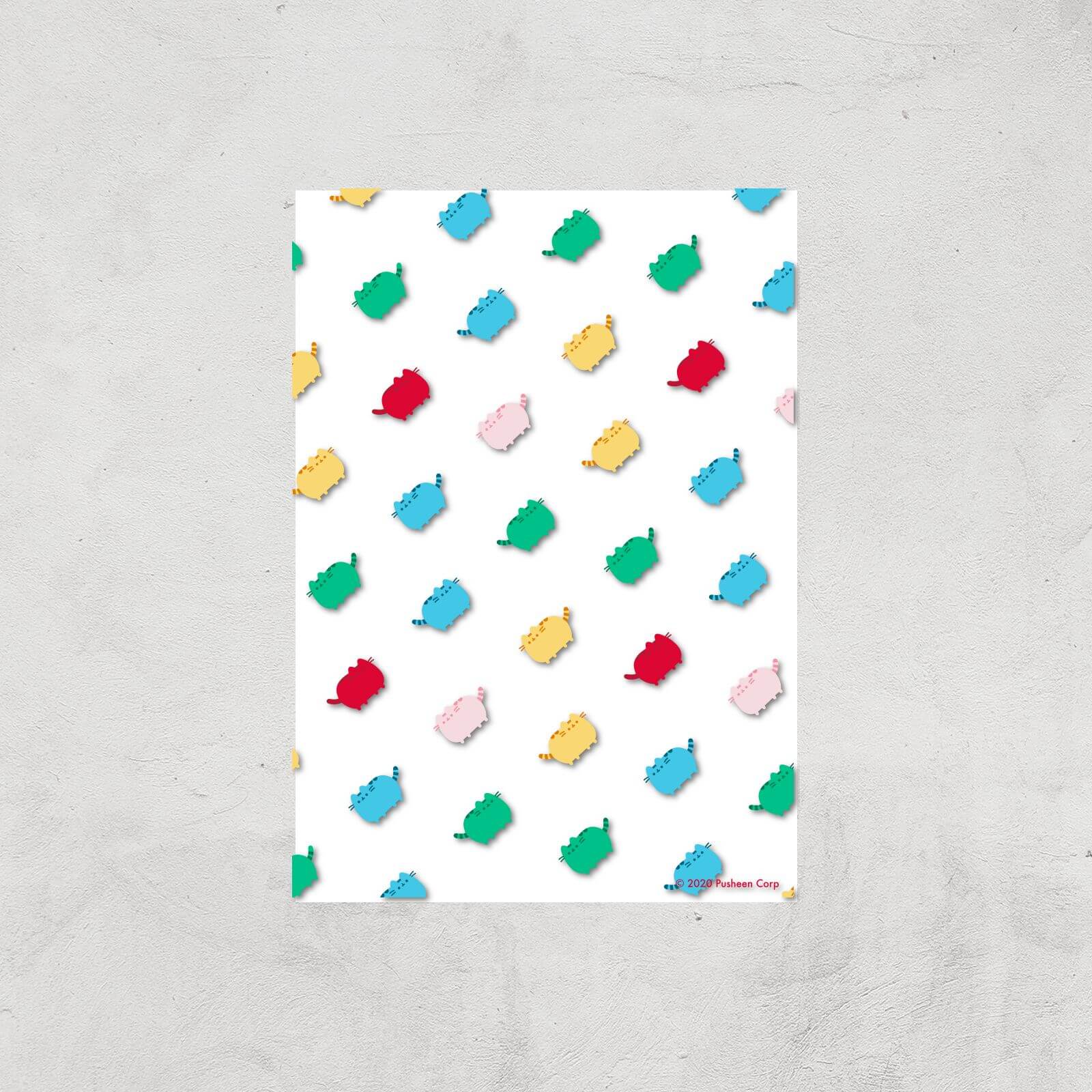 Pusheen Multi Giclee Art Print - A2 - Print Only