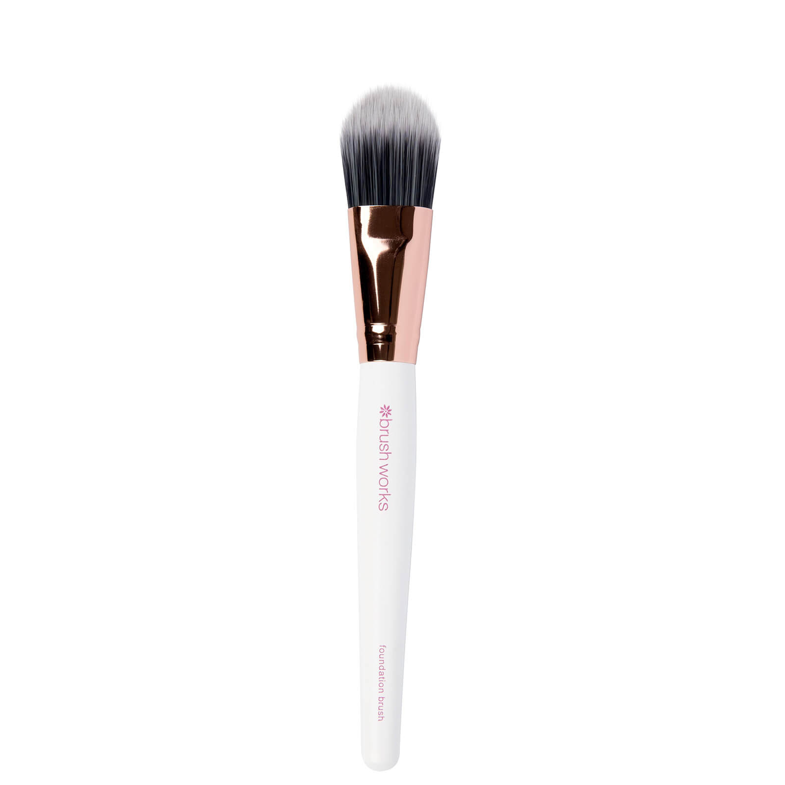 

brushworks Foundation Brush - White/Gold