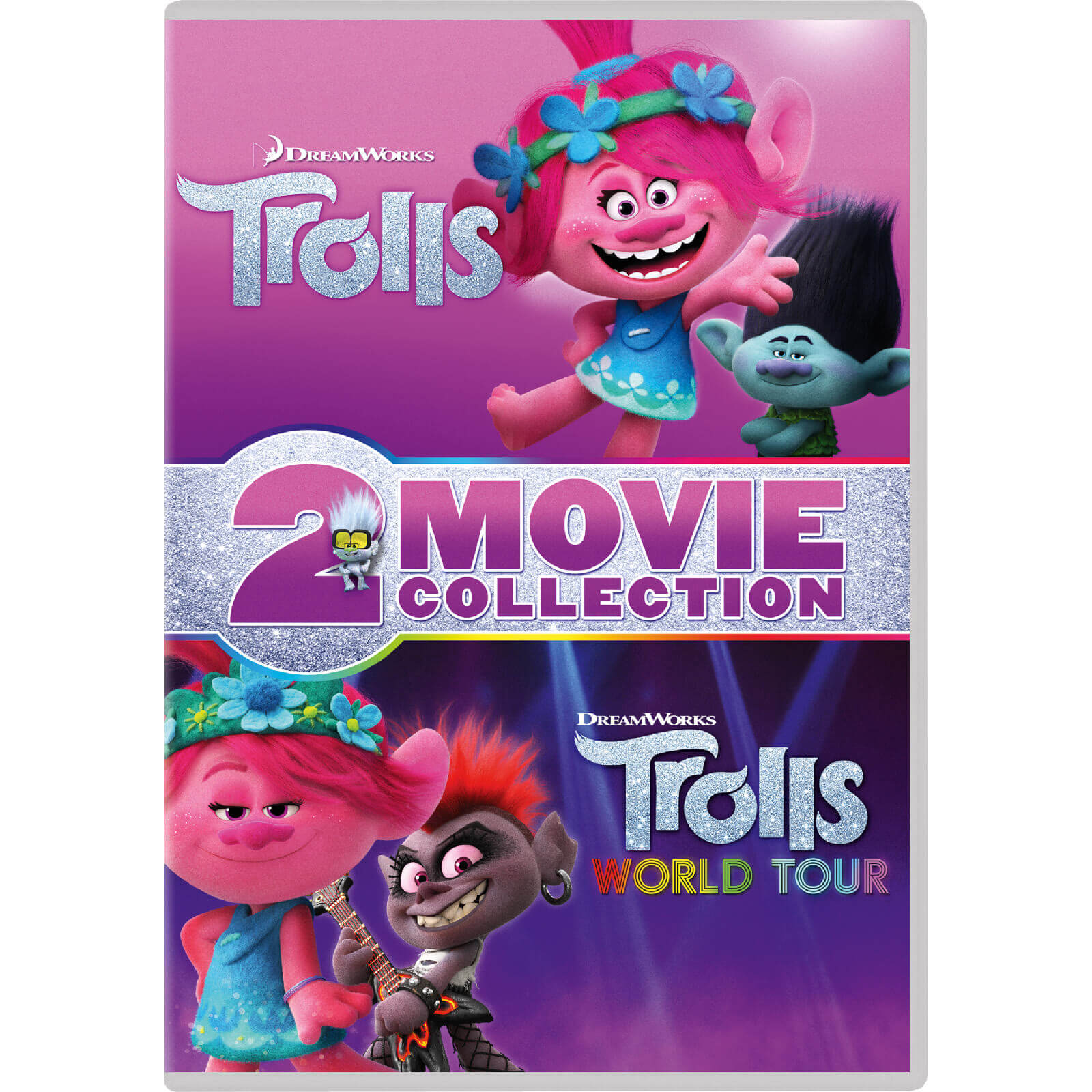 Trolls & Trolls World Tour Double Pack (Dvd)
