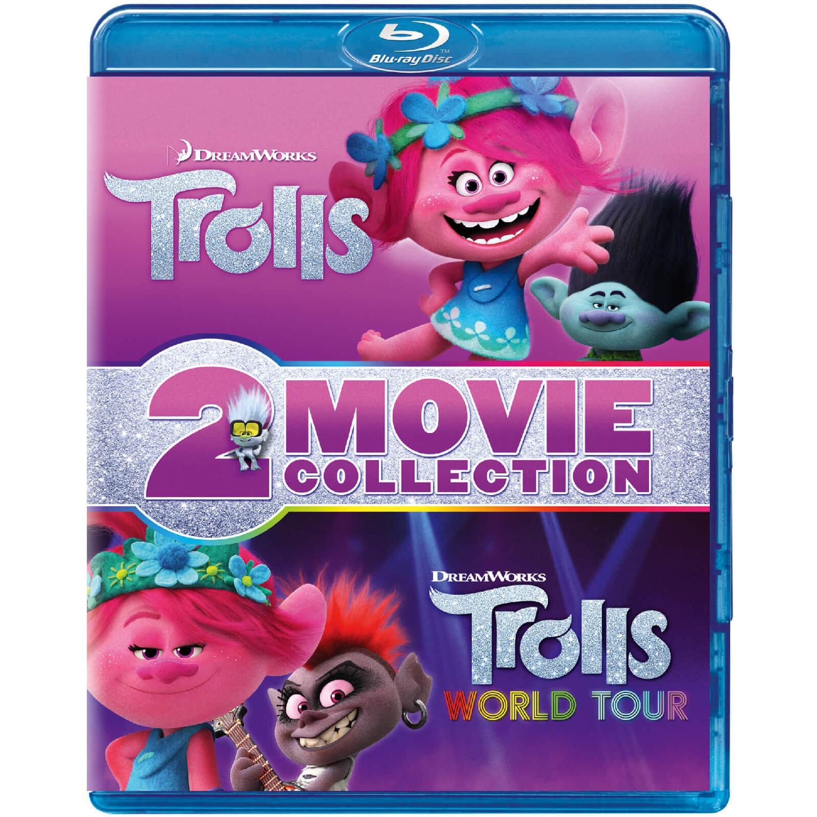 

Les Trolls 2 : Tournée mondiale Double Pack (2D +3D Blu-ray)
