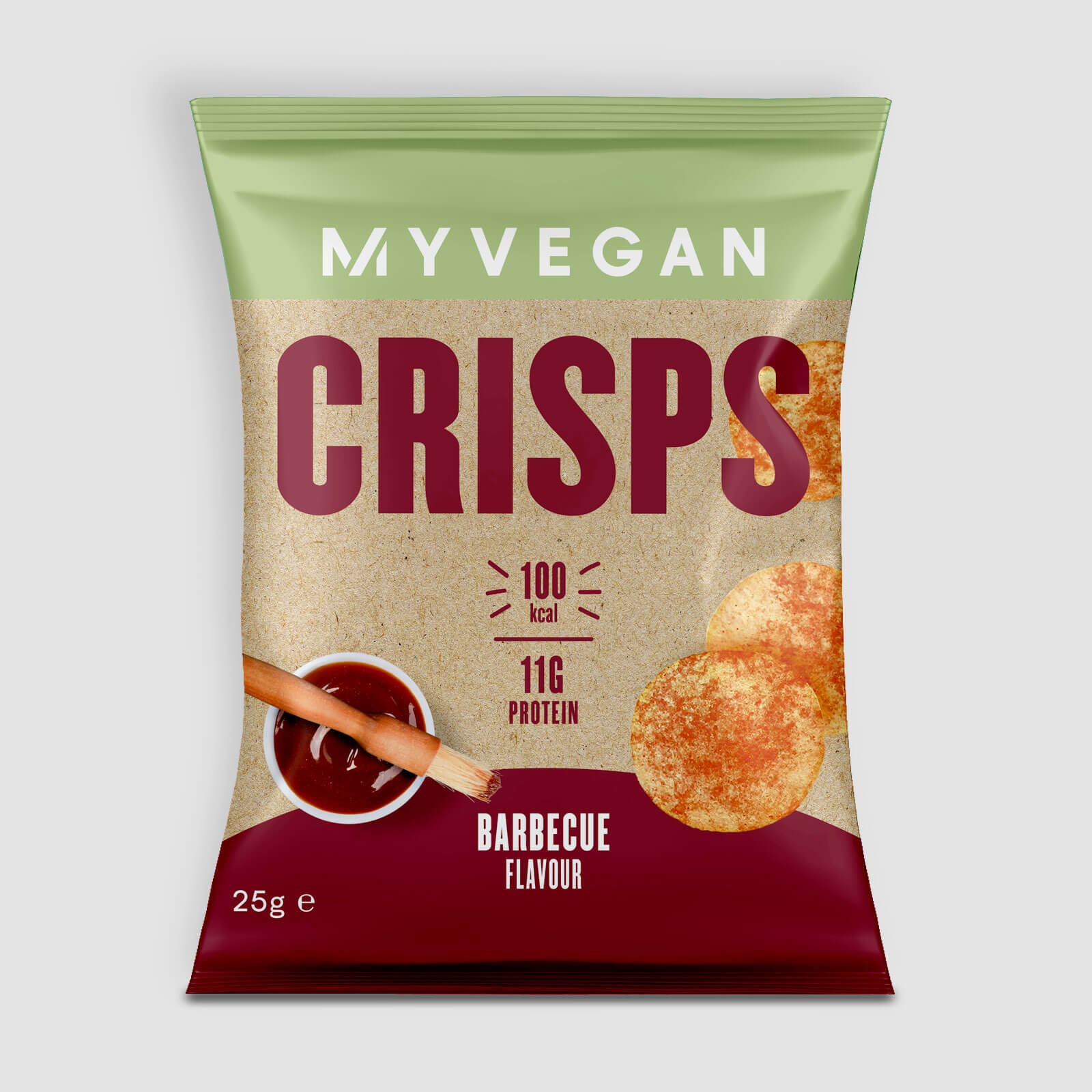 Image of Myvegan Protein Crisps (Sample) - 25g - Barbecue