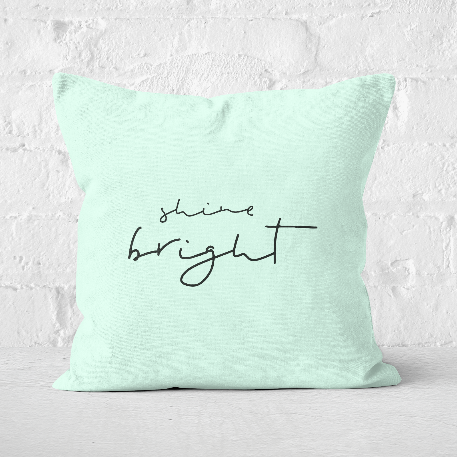 Shine Bright Square Cushion - 60x60cm - Soft Touch