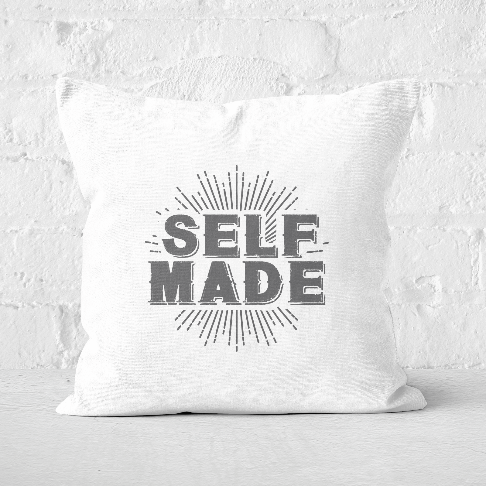 Self Made Square Cushion - 60x60cm - Soft Touch