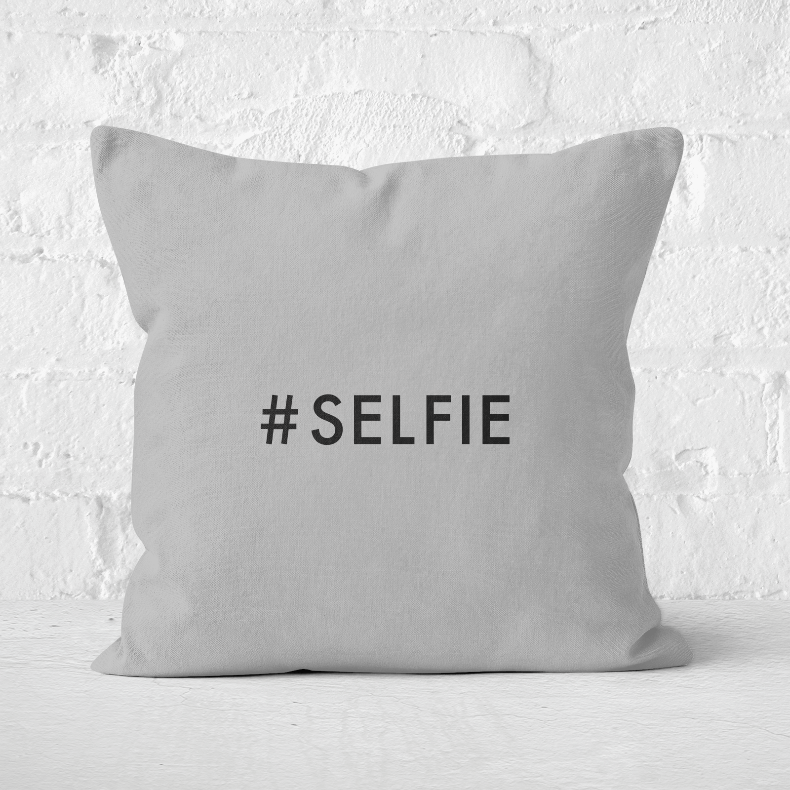 Selfie Square Cushion - 60x60cm - Soft Touch