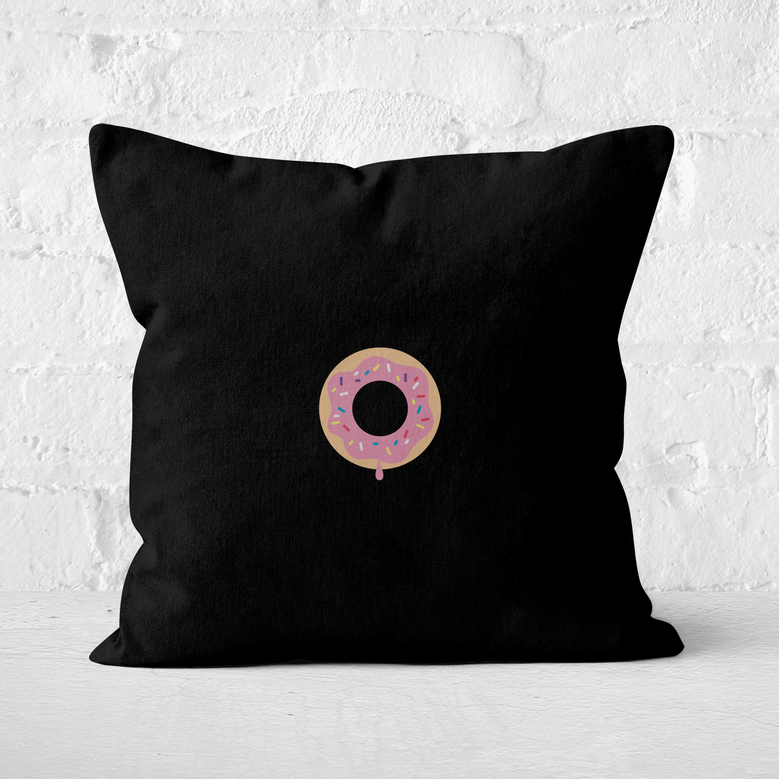 Doughnut Square Cushion - 50x50cm - Soft Touch