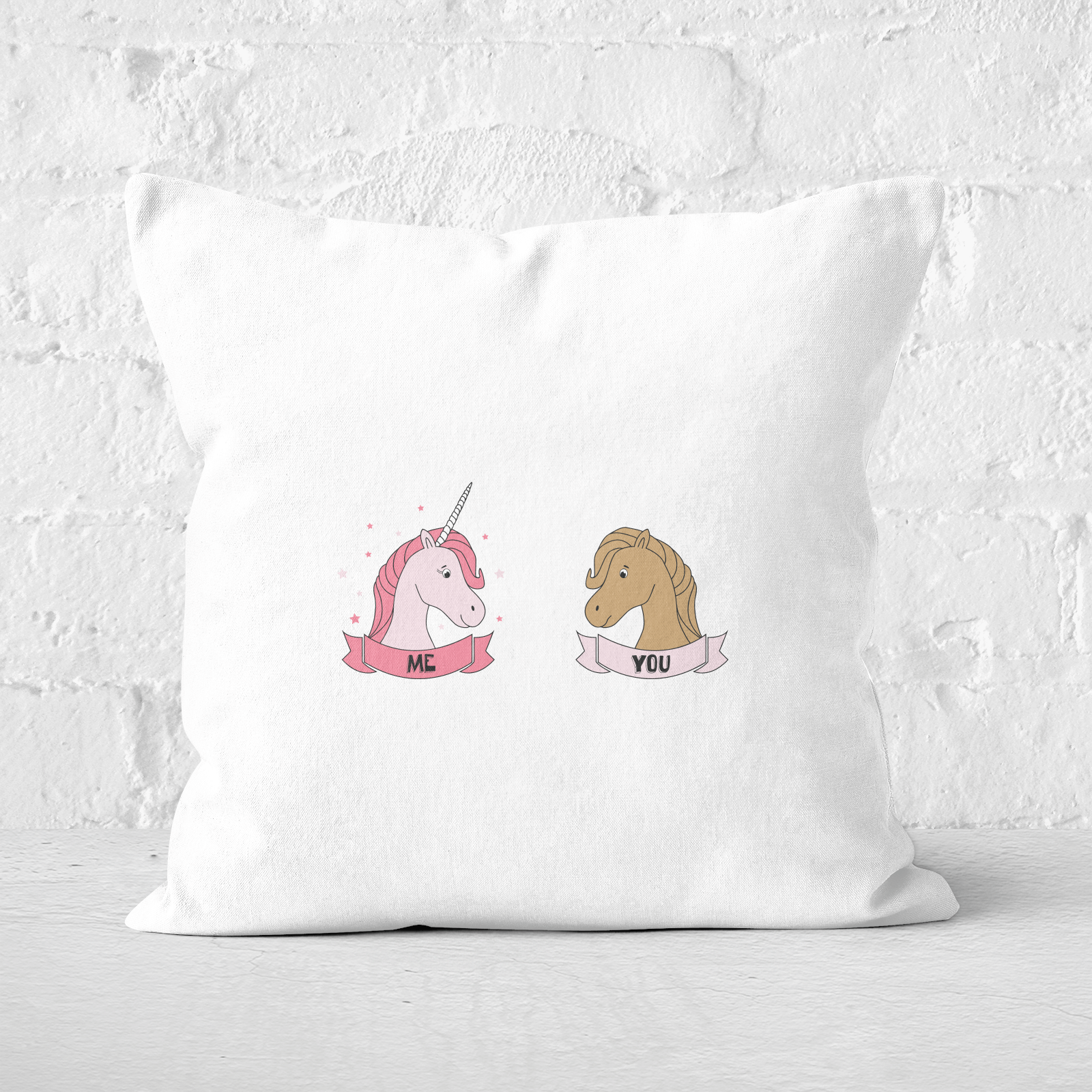 Im A Unicorn Square Cushion - 50x50cm - Soft Touch