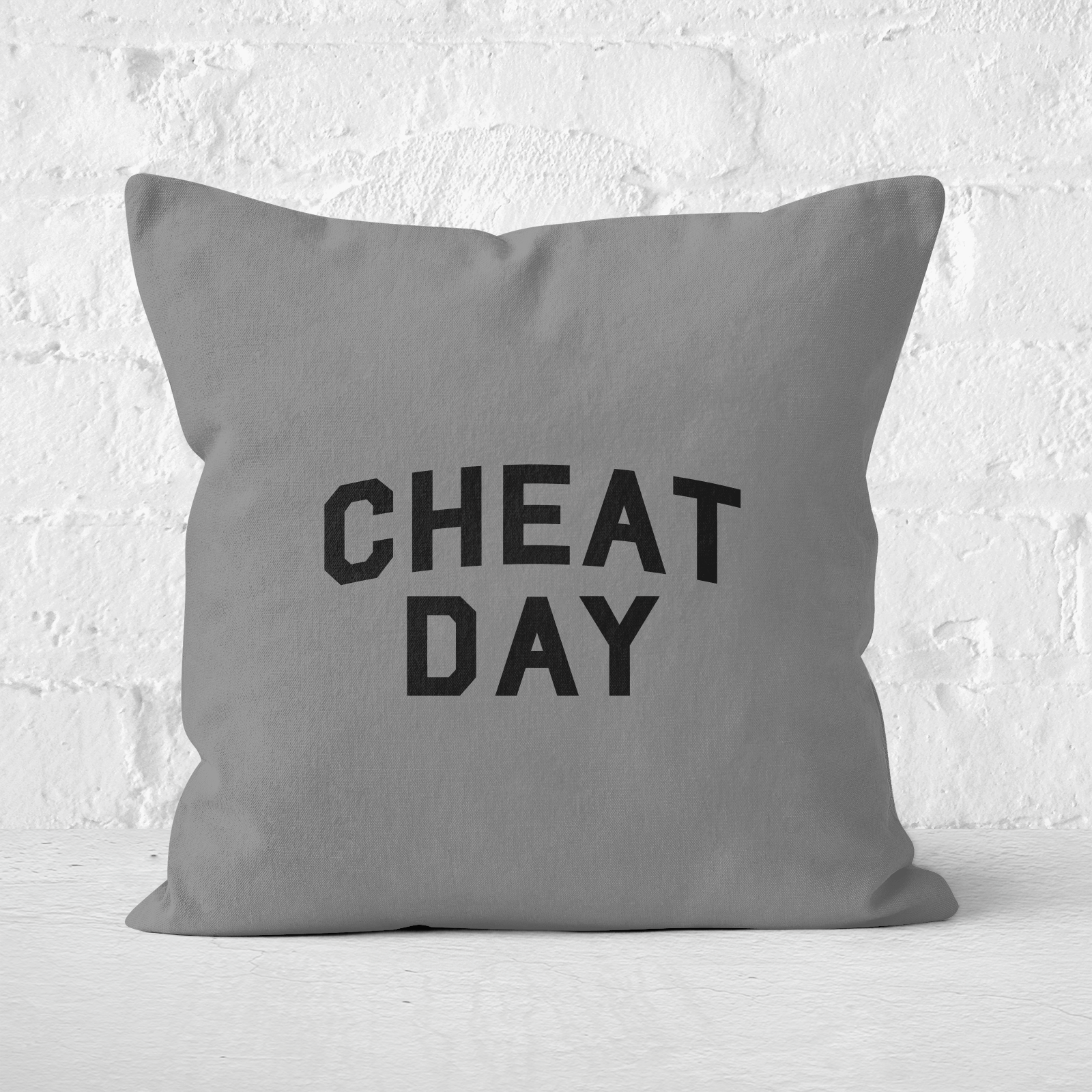 Cheat Day Square Cushion - 60x60cm - Soft Touch