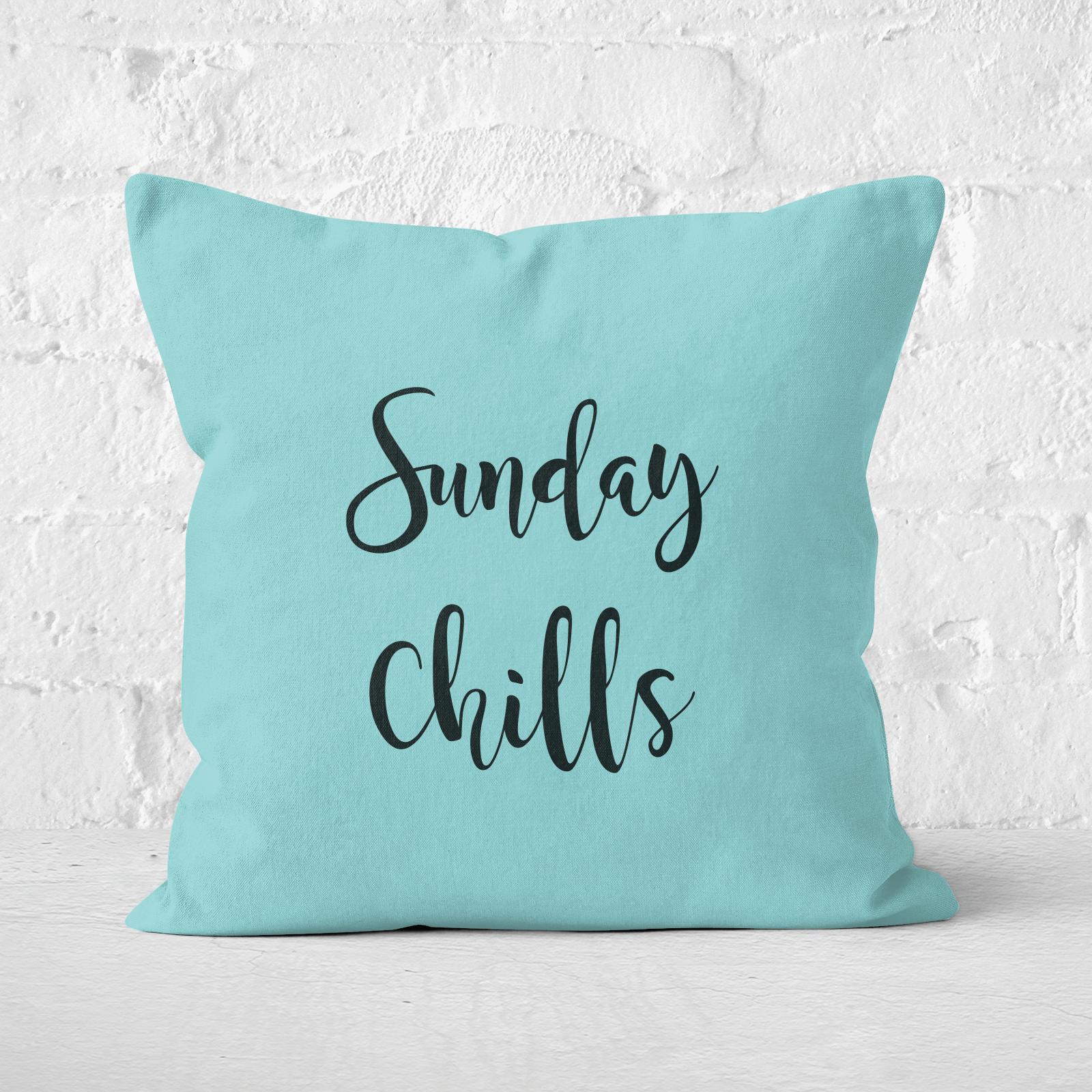 Sunday Chills Square Cushion - 60x60cm - Soft Touch