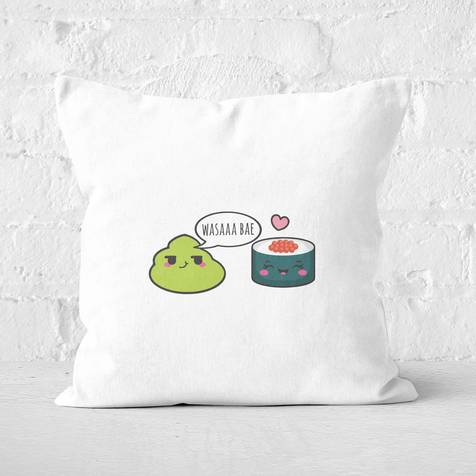 Wasaa Bae Square Cushion - 60x60cm - Soft Touch