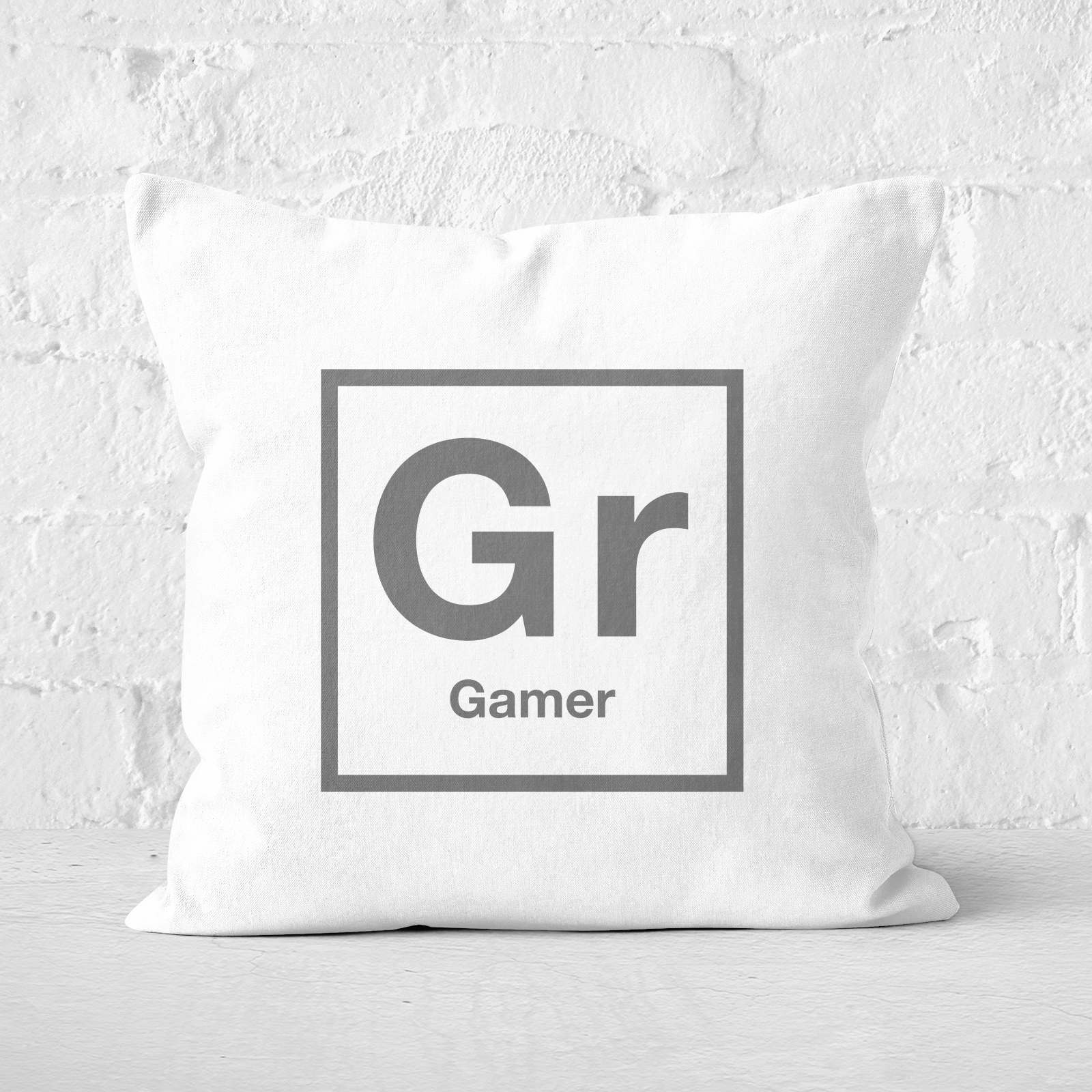 Periodic Gamer Square Cushion - 50x50cm - Soft Touch