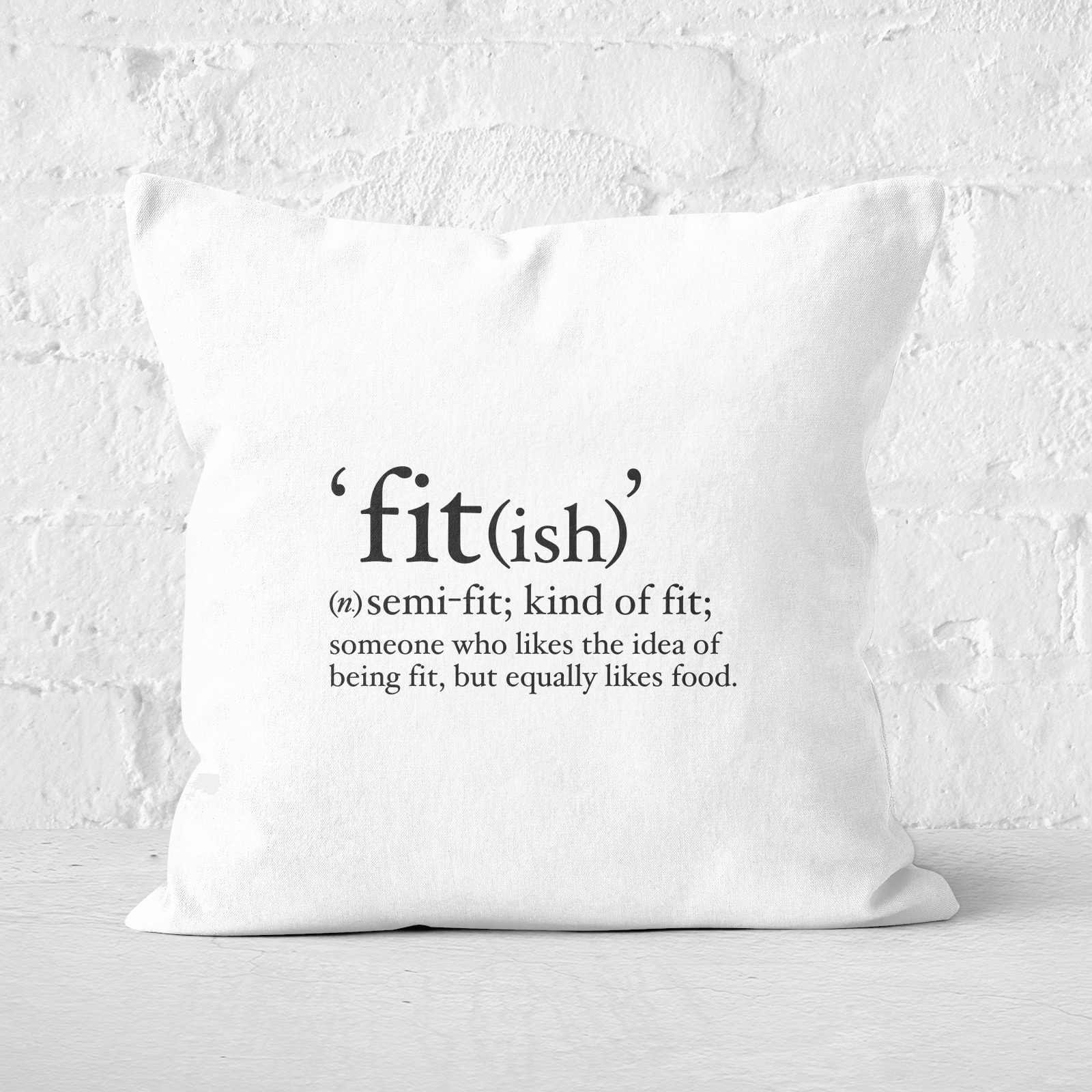 Fit (ish) Square Cushion - 60x60cm - Soft Touch