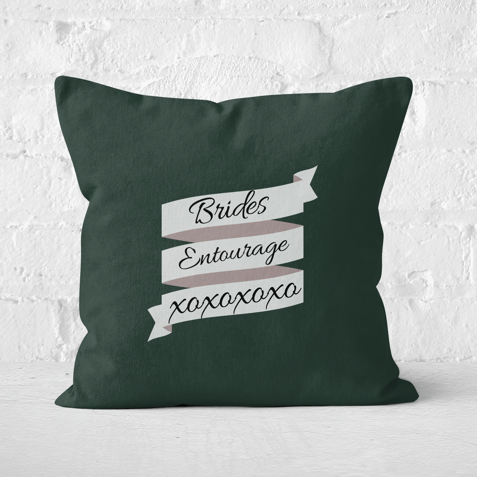 Brides Entourage Square Cushion - 60x60cm - Soft Touch